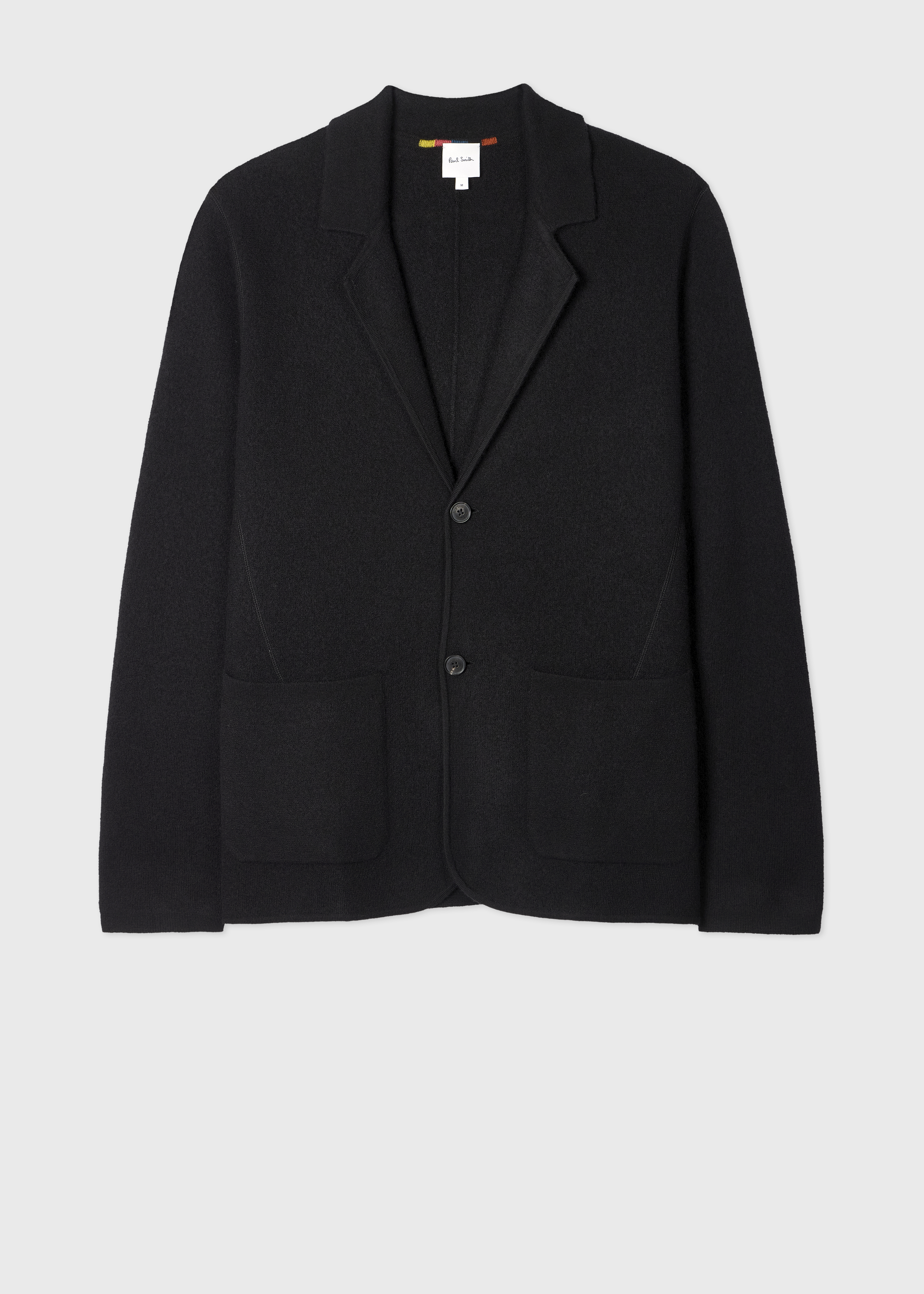 Selected Homme Blazer Tricot Laine 100% – Cardigan Élégant Col Revers, Style Décontracté