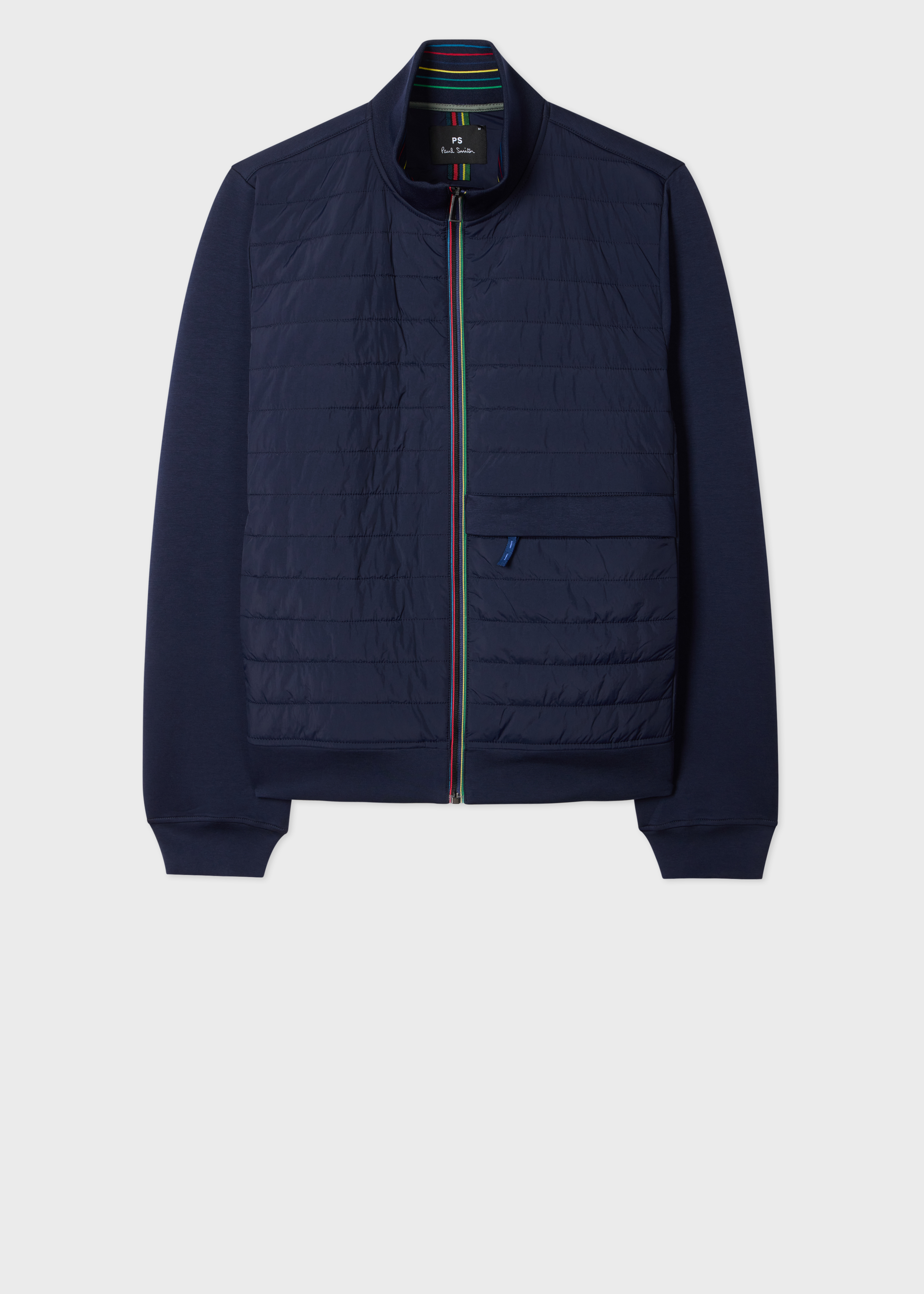 PS Paul Smith Anthracite Mixed Media Jacket | King's Cross