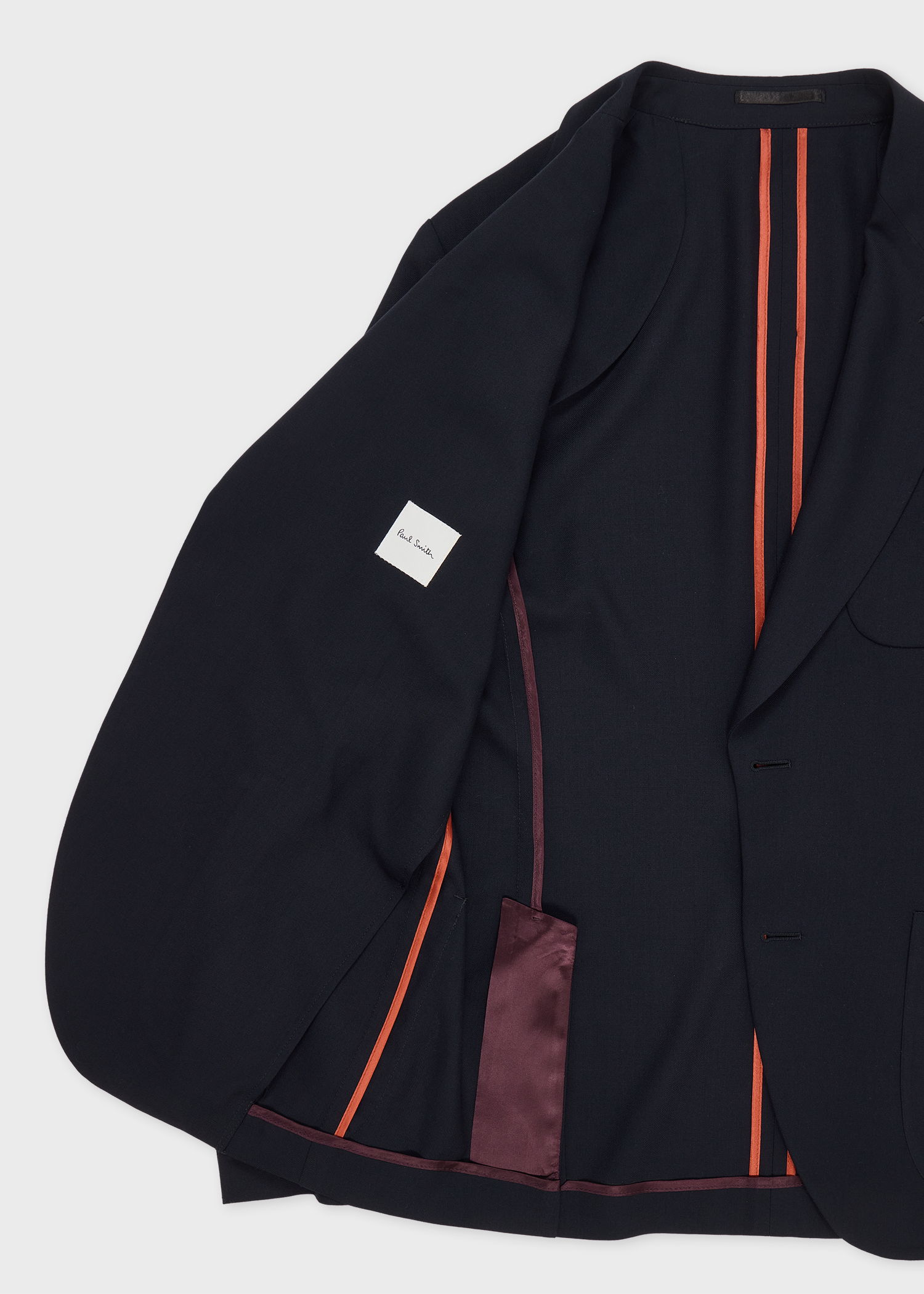 A Suit To Travel In - Navy Wool Patch-Pocket Blazer thumbnail 10