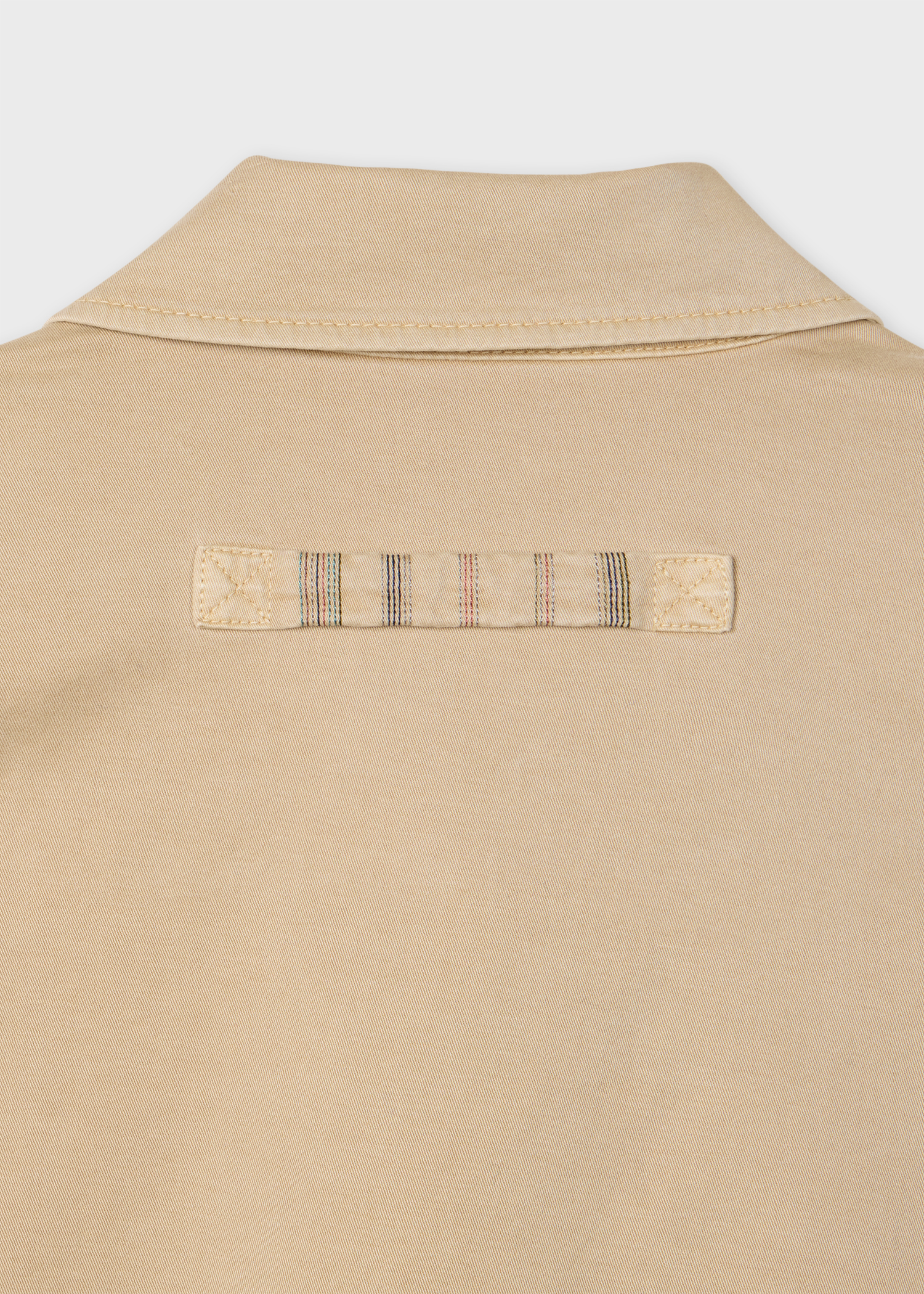 Washed Tan Cotton-Twill Coach Jacket thumbnail 11