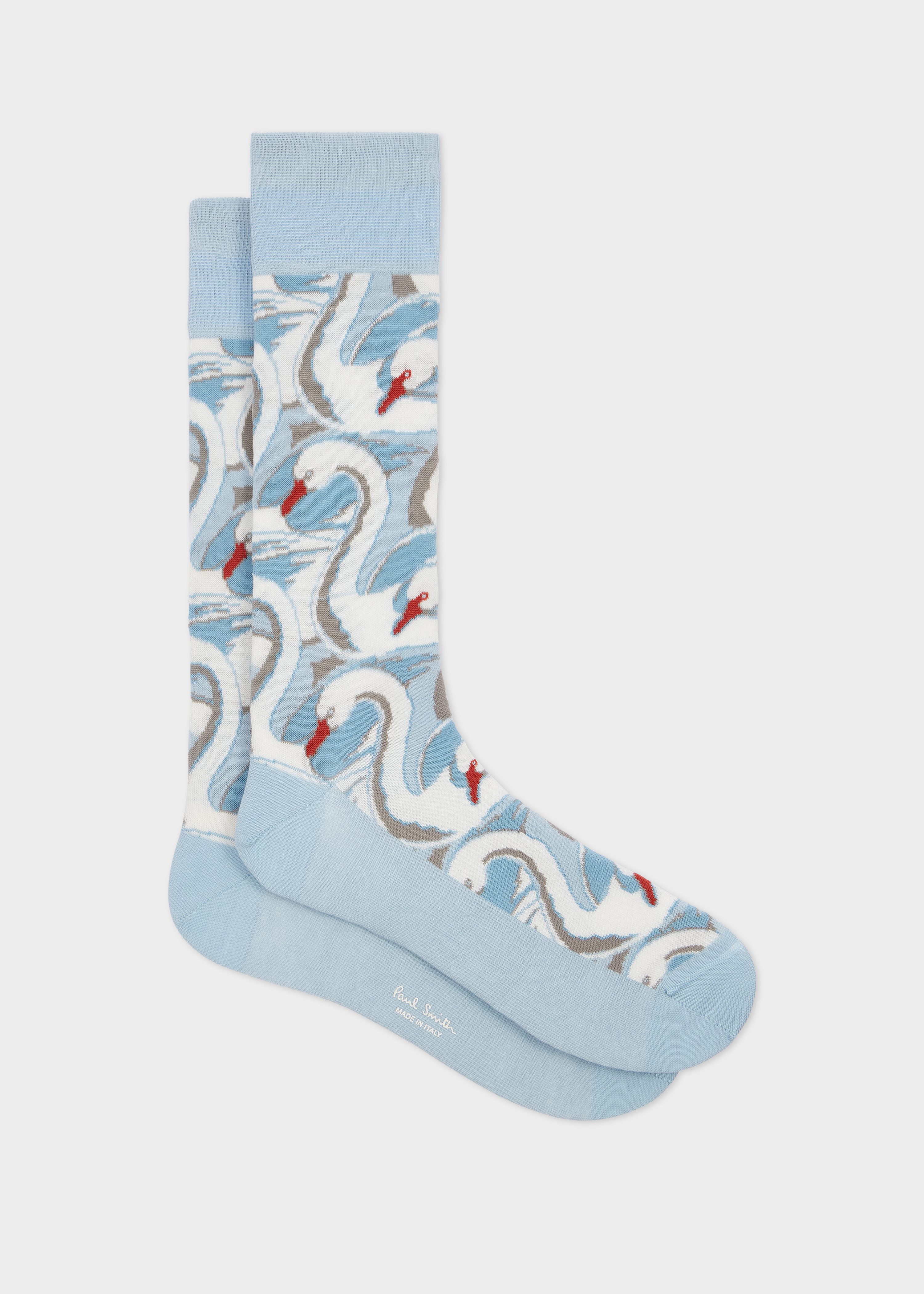 Dr. Martens Smiths 4 Eye Shoes Sky Blue Repello Calf Suede - Men