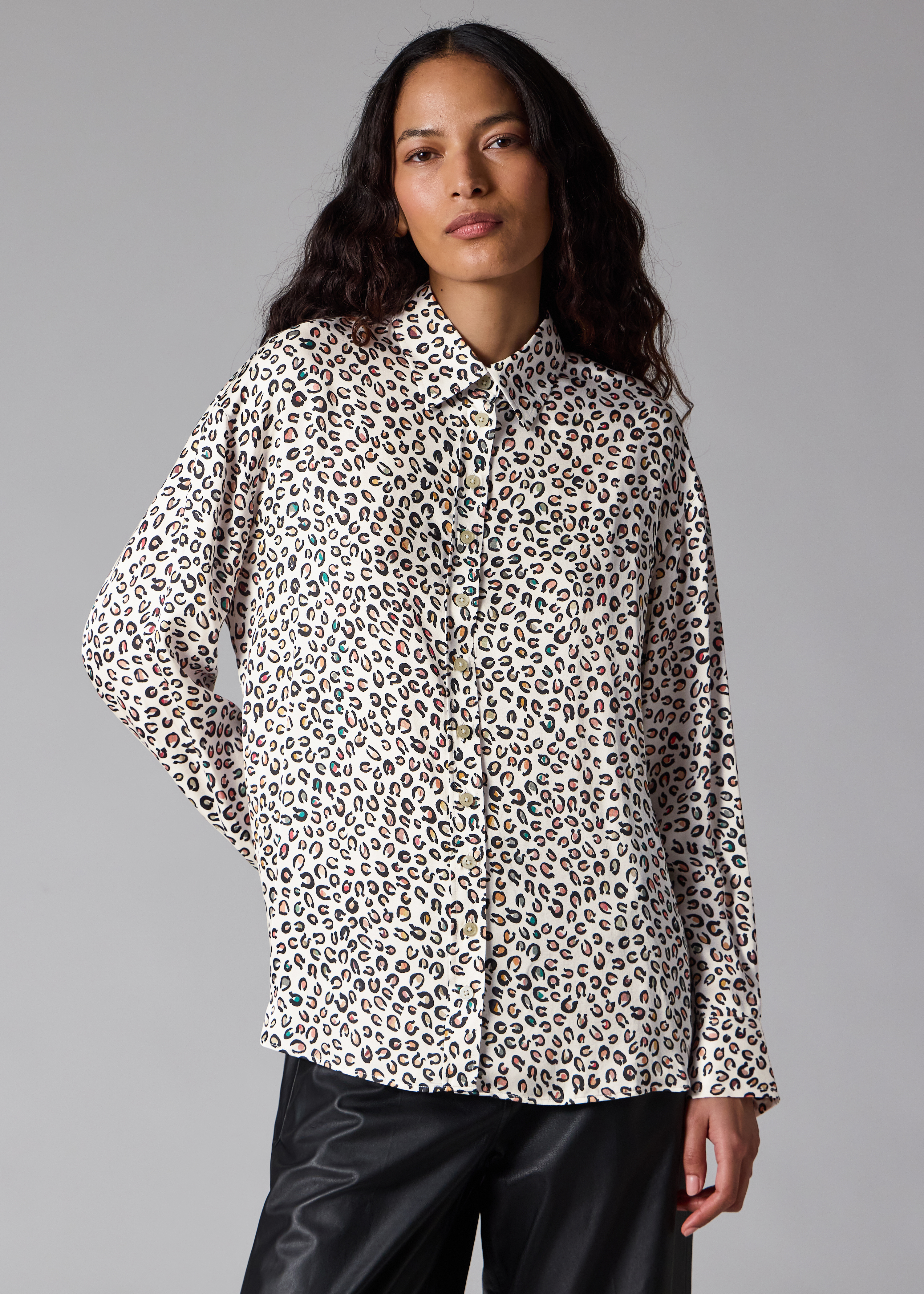 Paul Smith Damson Viscose 'Blur Polka' Print Shirt | King's Cross