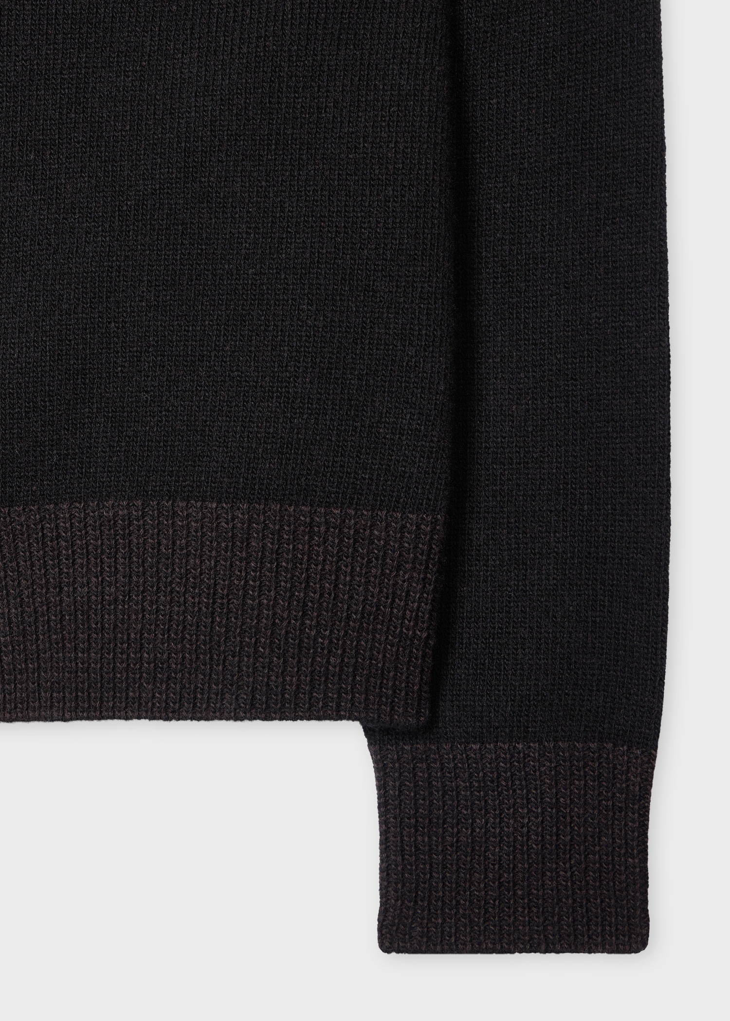 トップス Paul Smith lambswool knit cardigan BLK Paul Smith Black Lambswool Cardigan | King's Cross