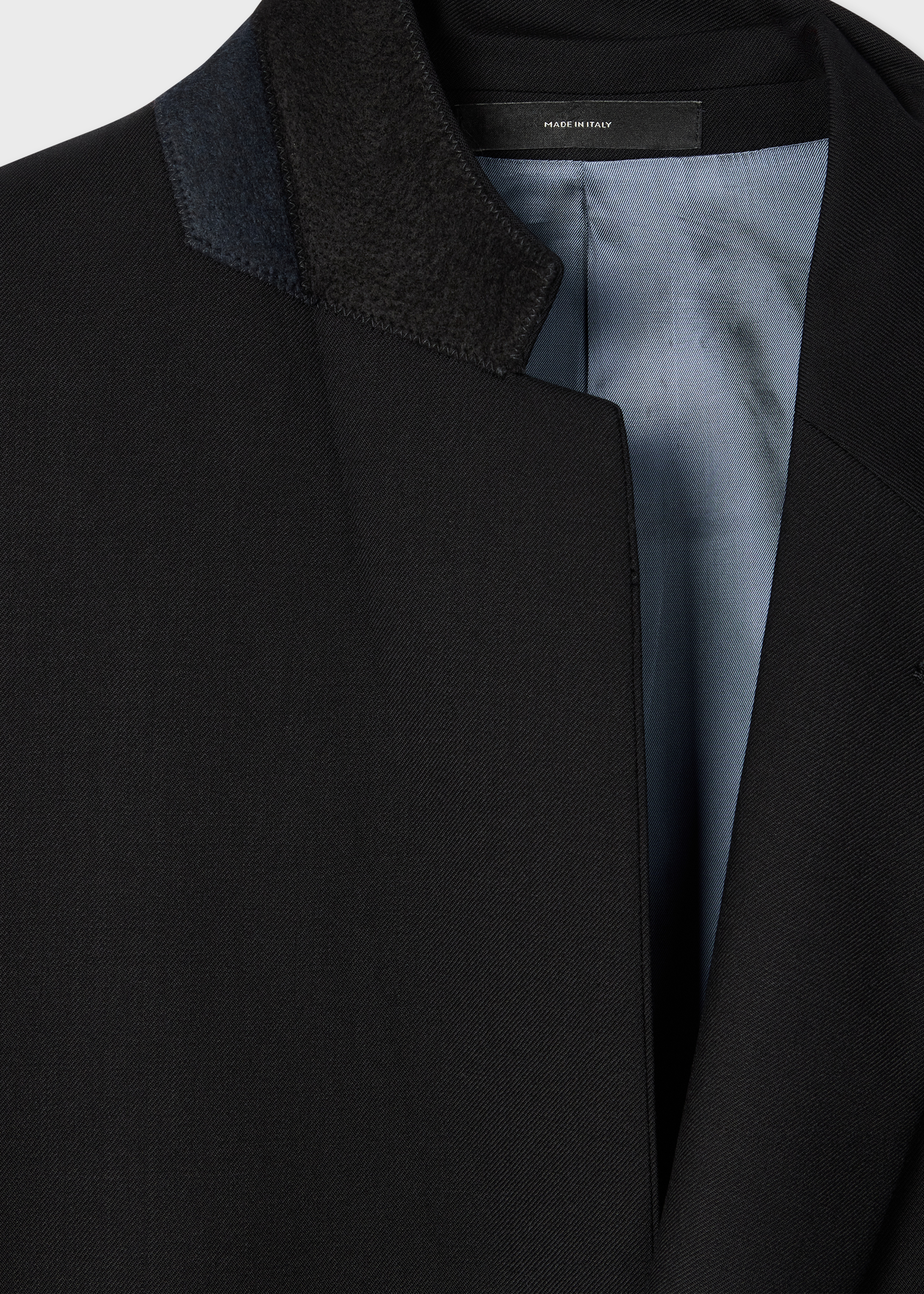 The Soho - Tailored-Fit Black Wool 'A Suit To Travel In' Blazer thumbnail 7