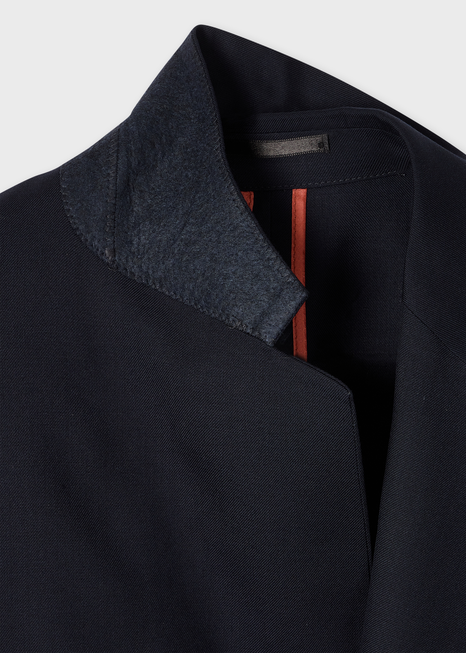 A Suit To Travel In - Black Wool Patch-Pocket Blazer thumbnail 10
