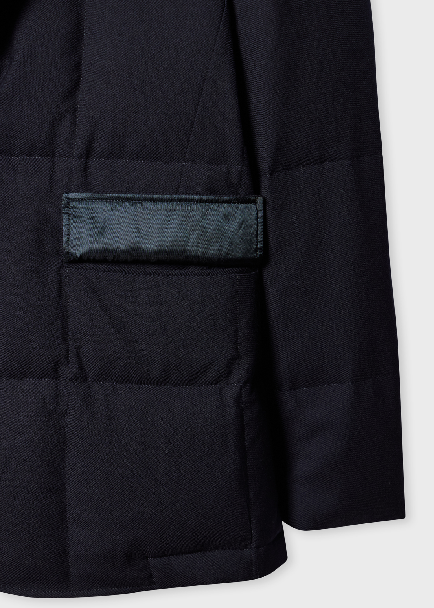 Navy Blue Quilted ' A Suit To Travel In' Blazer thumbnail 2
