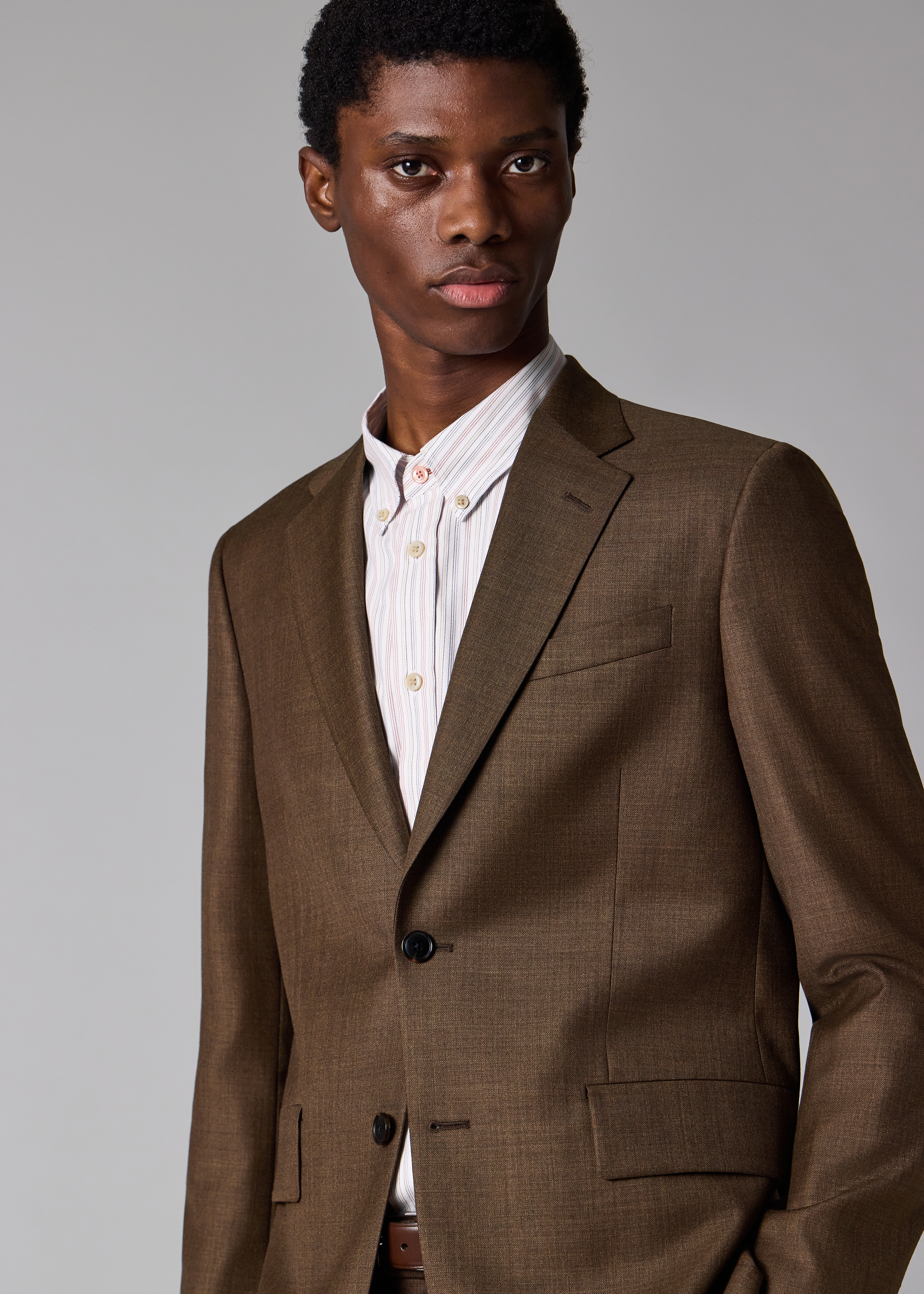 Paul Smith Navy Stripe Tropical Wool Suit | King's Cross