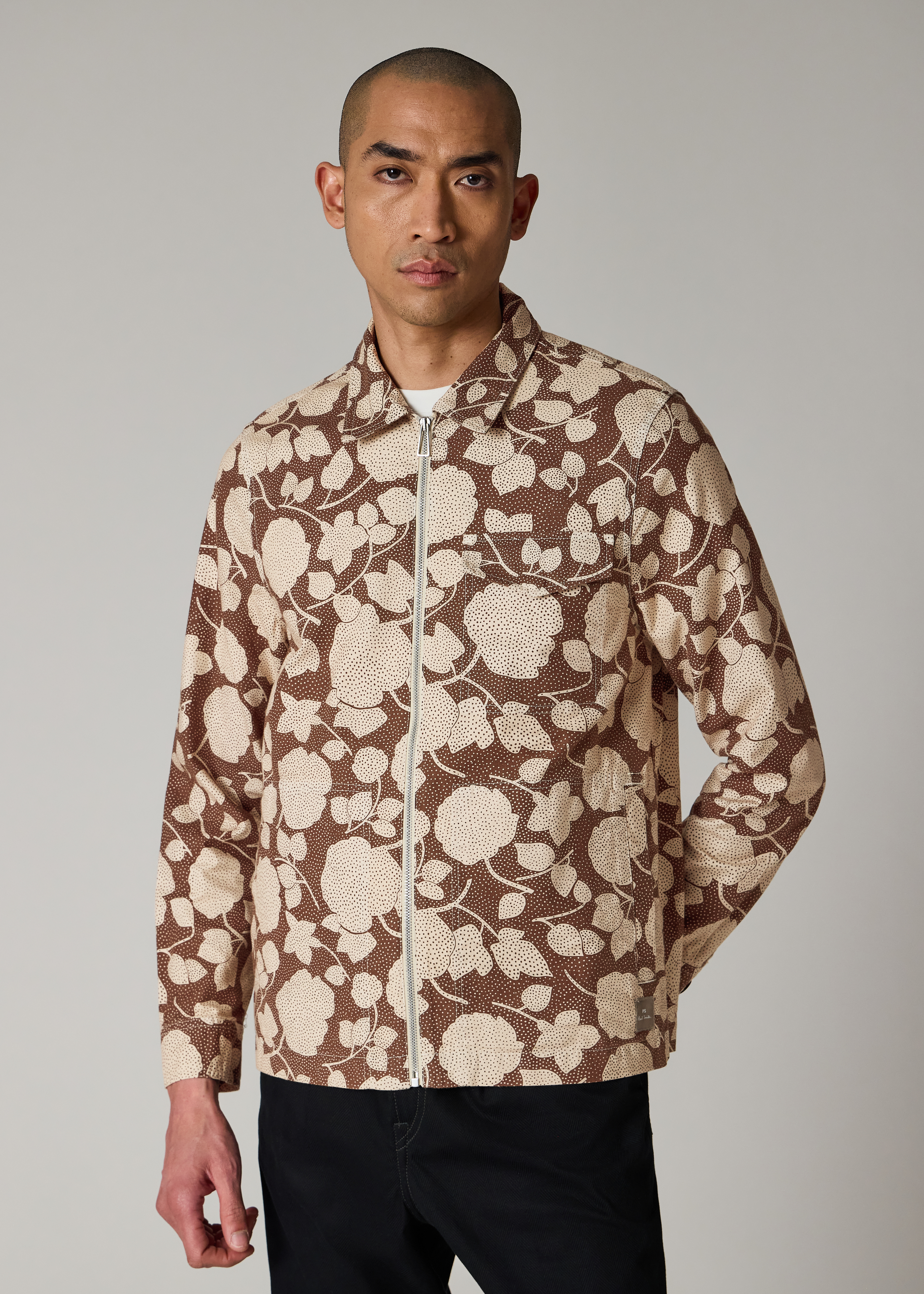 nike floral half zip