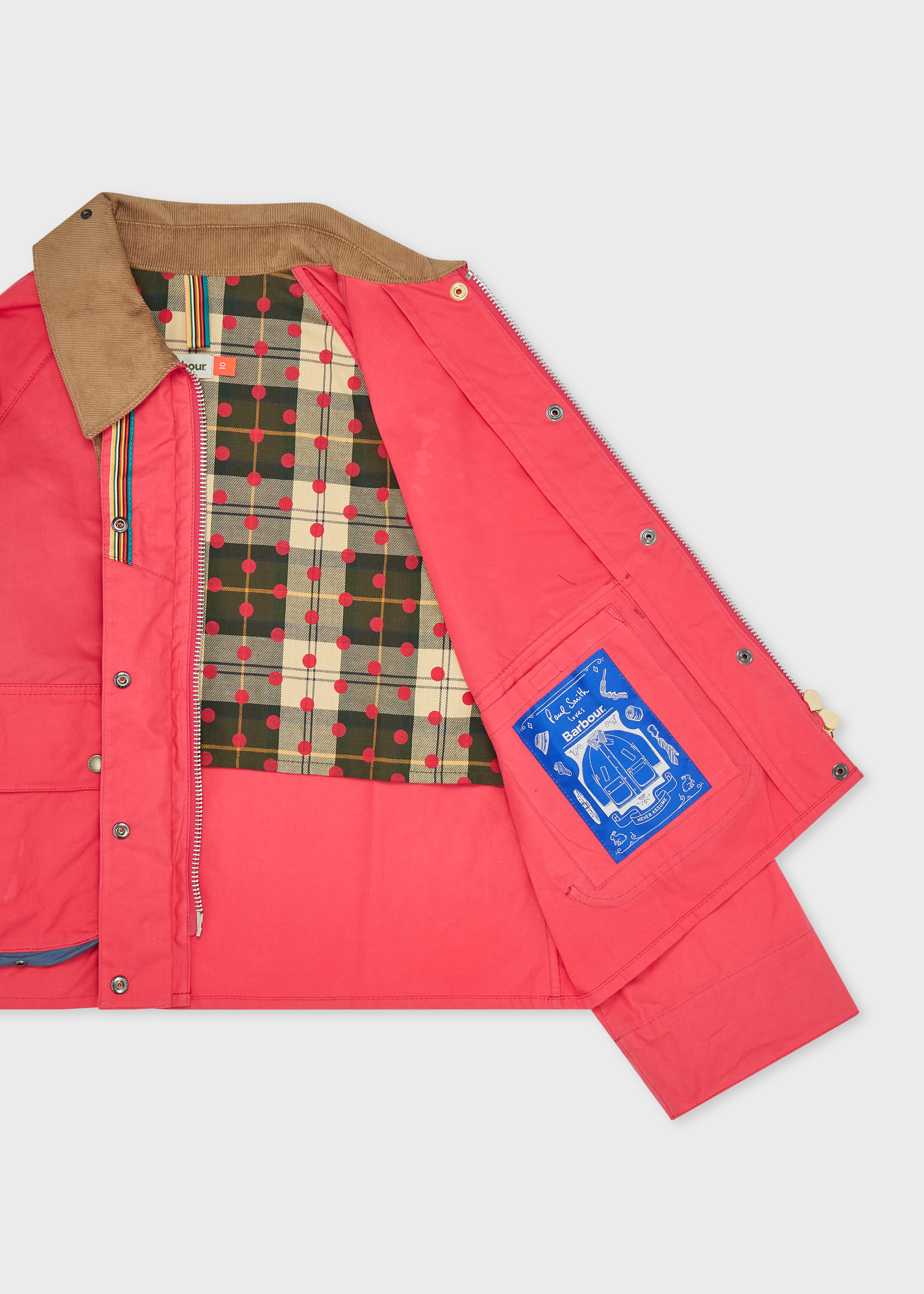 Paul Smith loves Barbour - Women's Winterberry 'Spey' Jacket