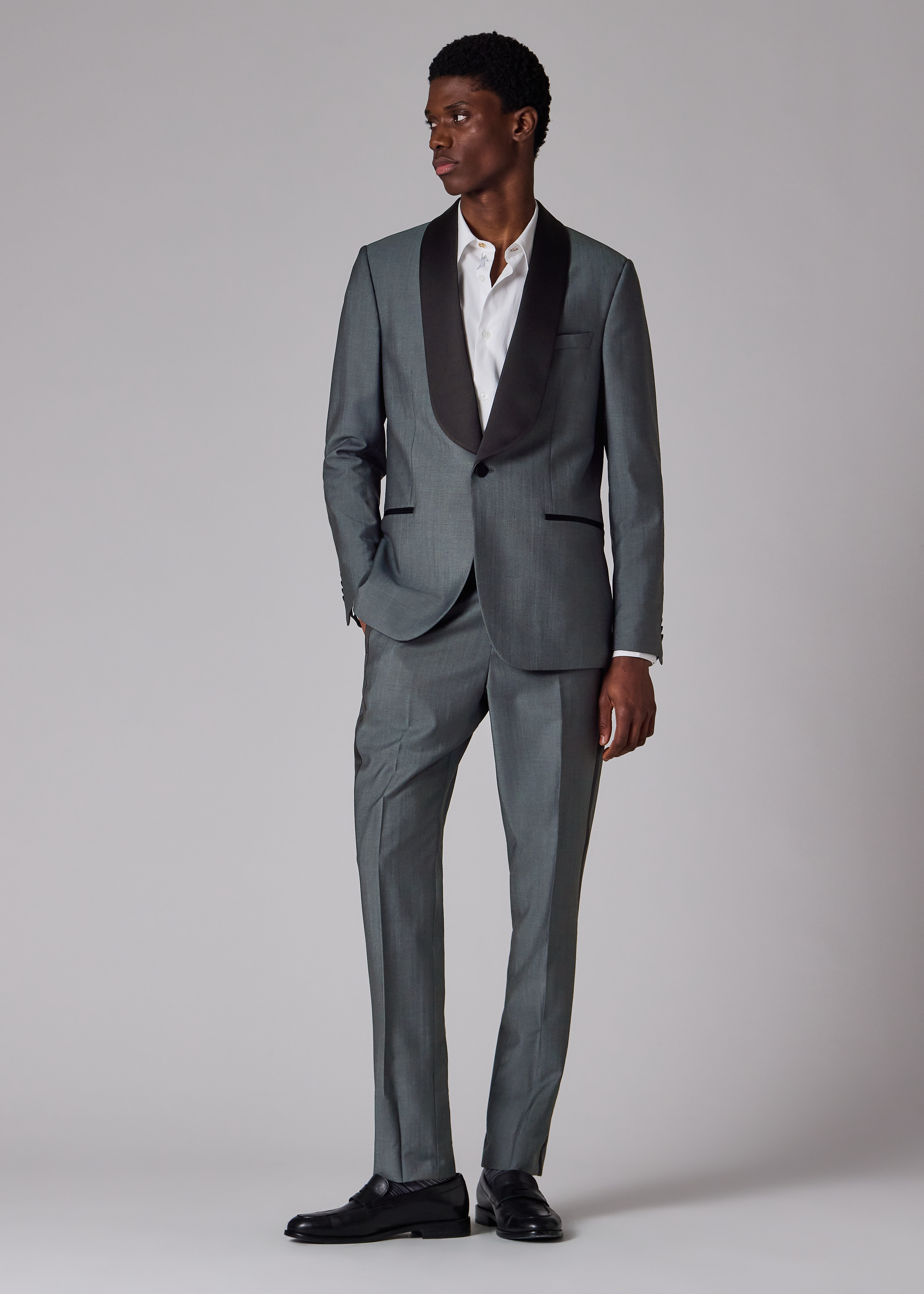 Paul Smith Light Green Wool-Mohair Suit | King's Cross
