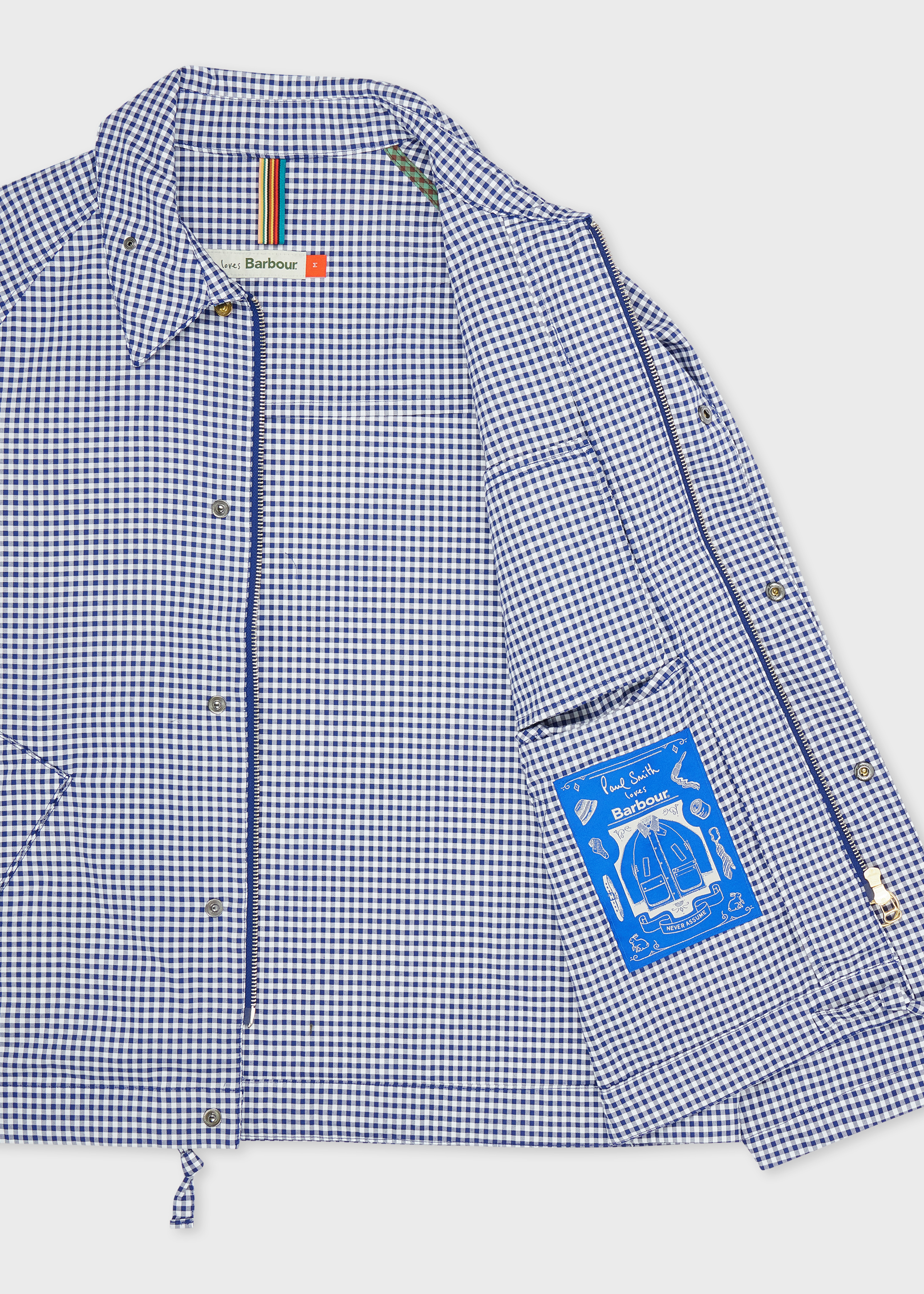 Paul Smith loves Barbour - Navy Transport Jacket | King's Cross