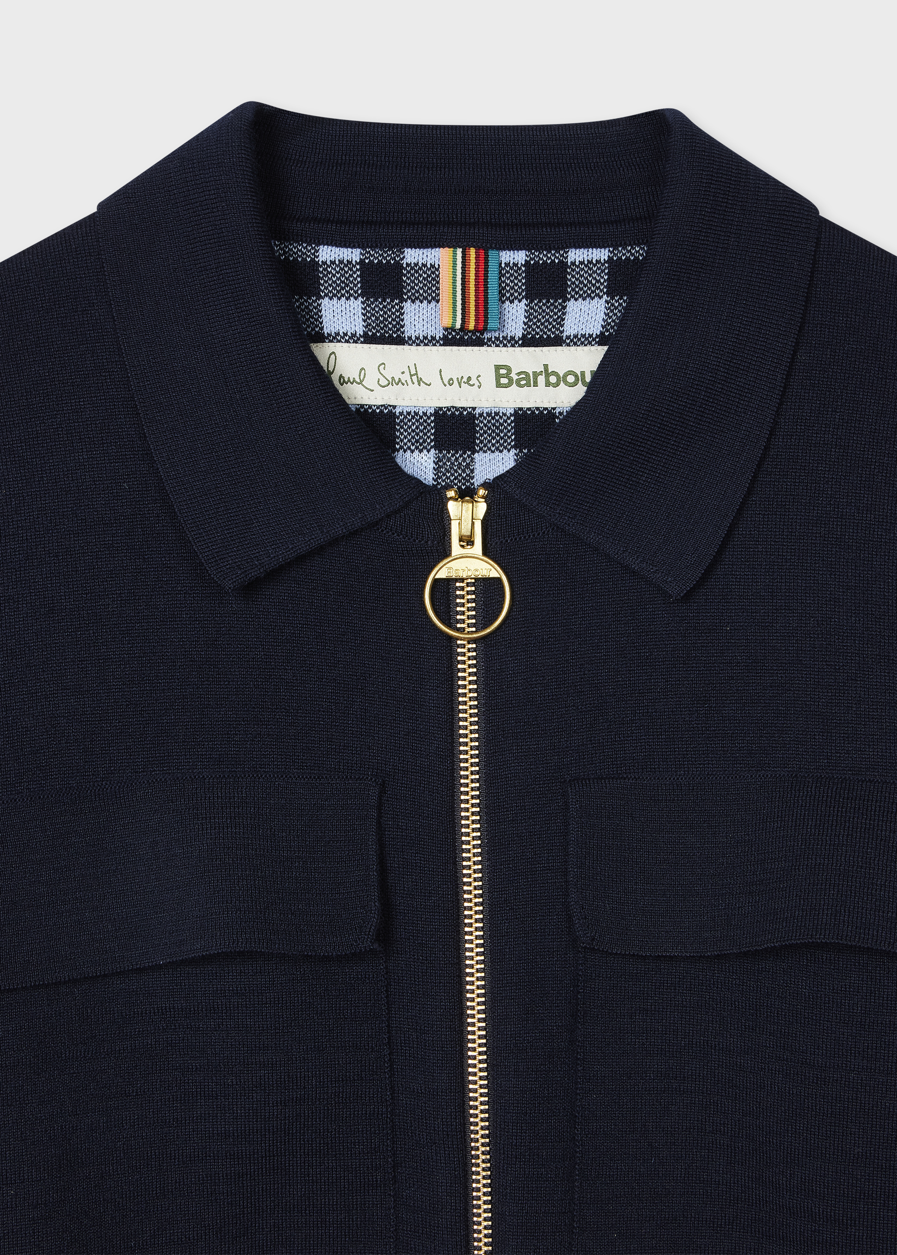 Paul Smith loves Barbour - Women's 'Whitby' Knitted Zip Cardigan