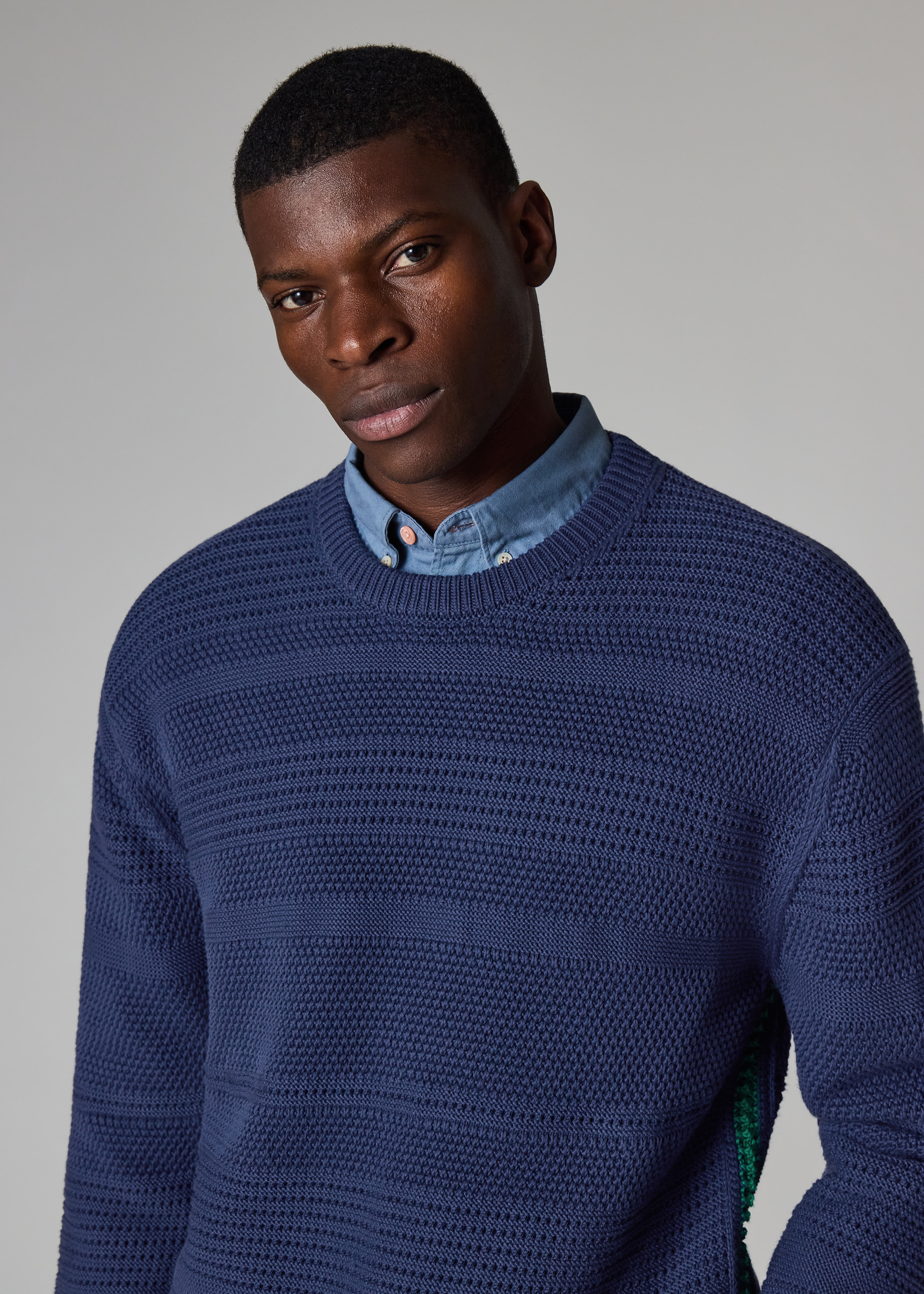 PS Paul Smith 'Cow' Jacquard Cotton Sweater | King's Cross