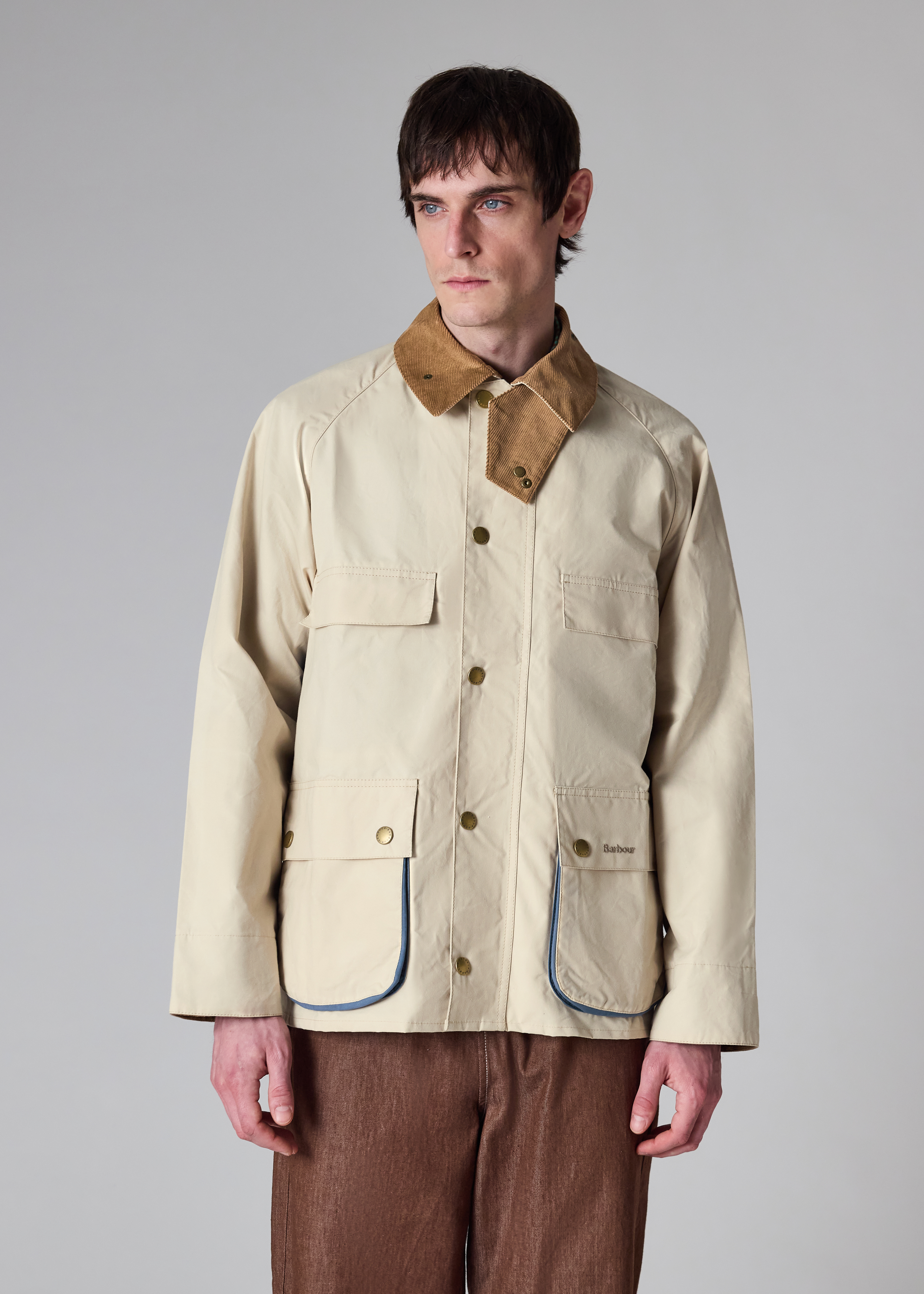 Paul Smith loves Barbour - Oatmeal Sugarlump Bedale Jacket