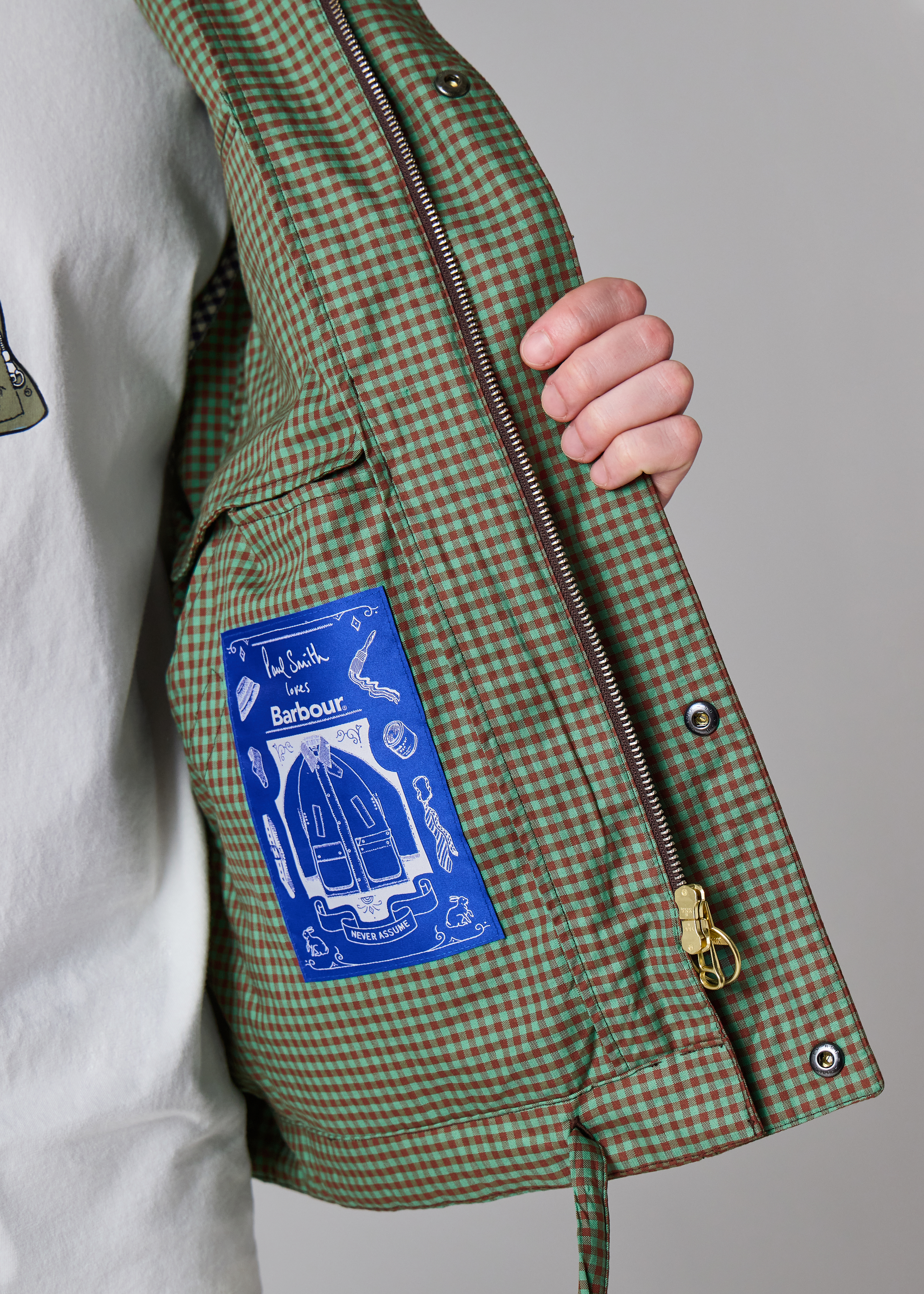 Paul Smith loves Barbour - Green Transport Jacket | King's Cross