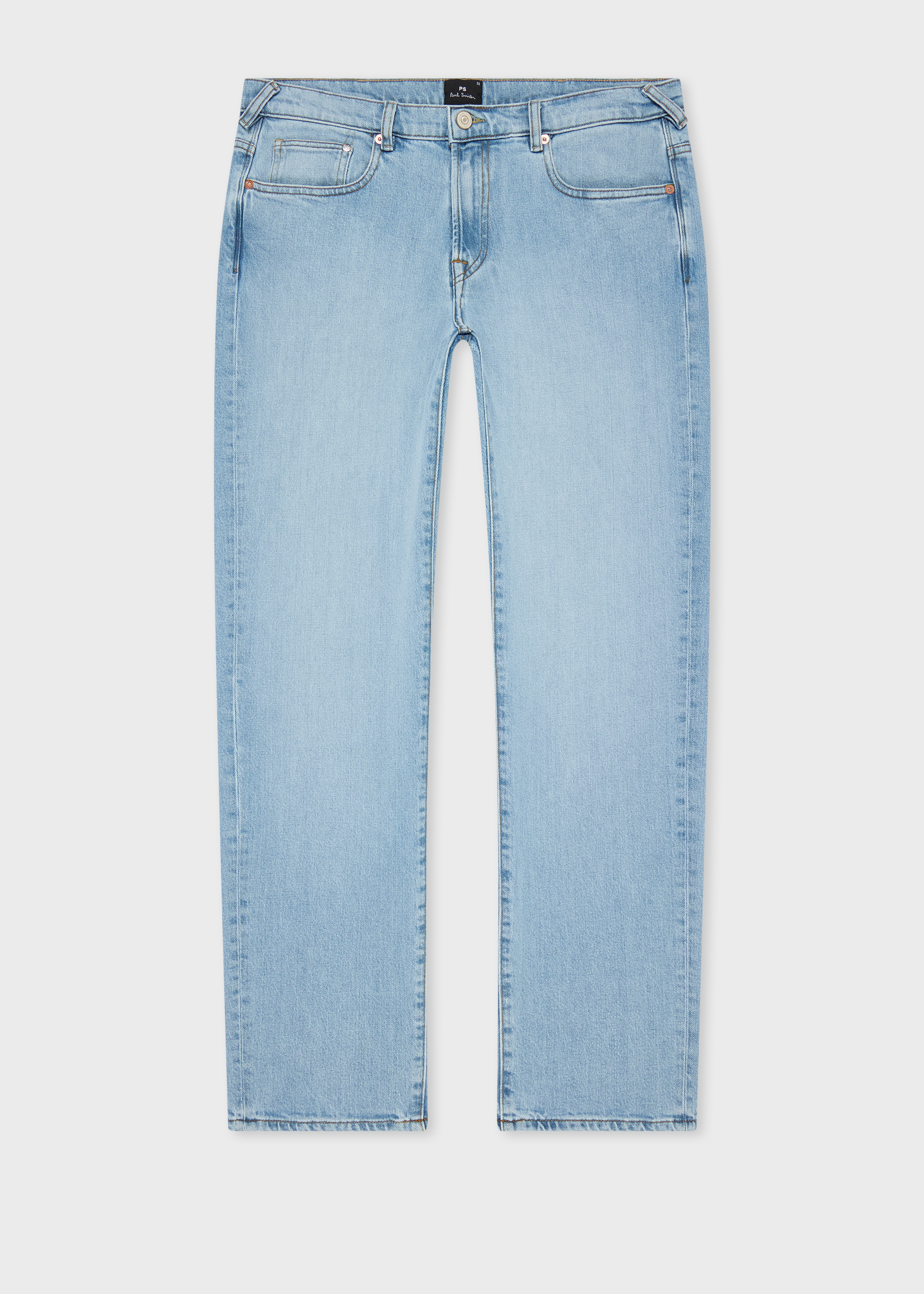 PS Paul Smith Relaxed-Fit Black Light Wash Jeans | King