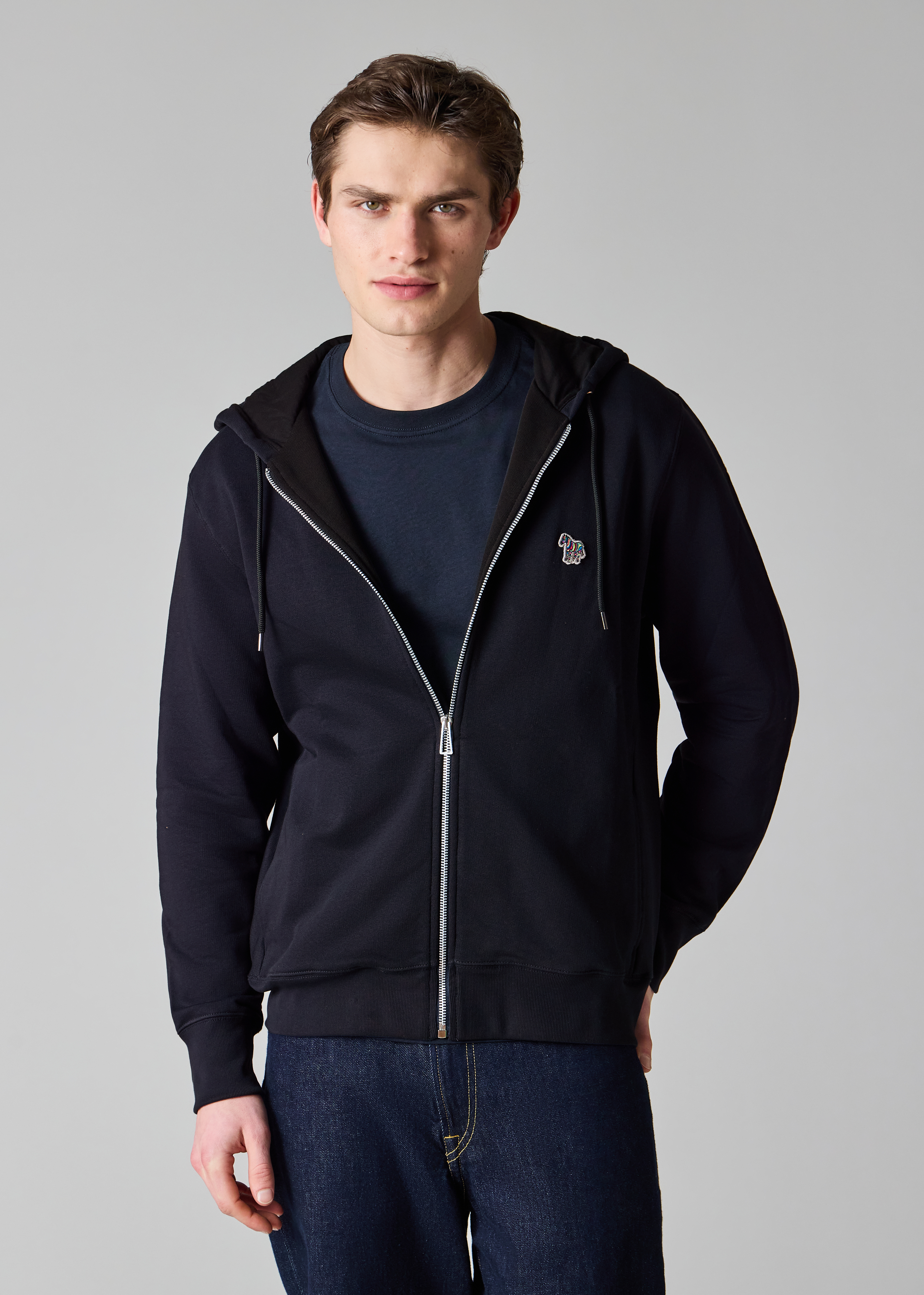 パーカー JANE SMITH 14G PIMA COTTON FLEECE HOODIE 20870_M25300045-190812TCX-02-