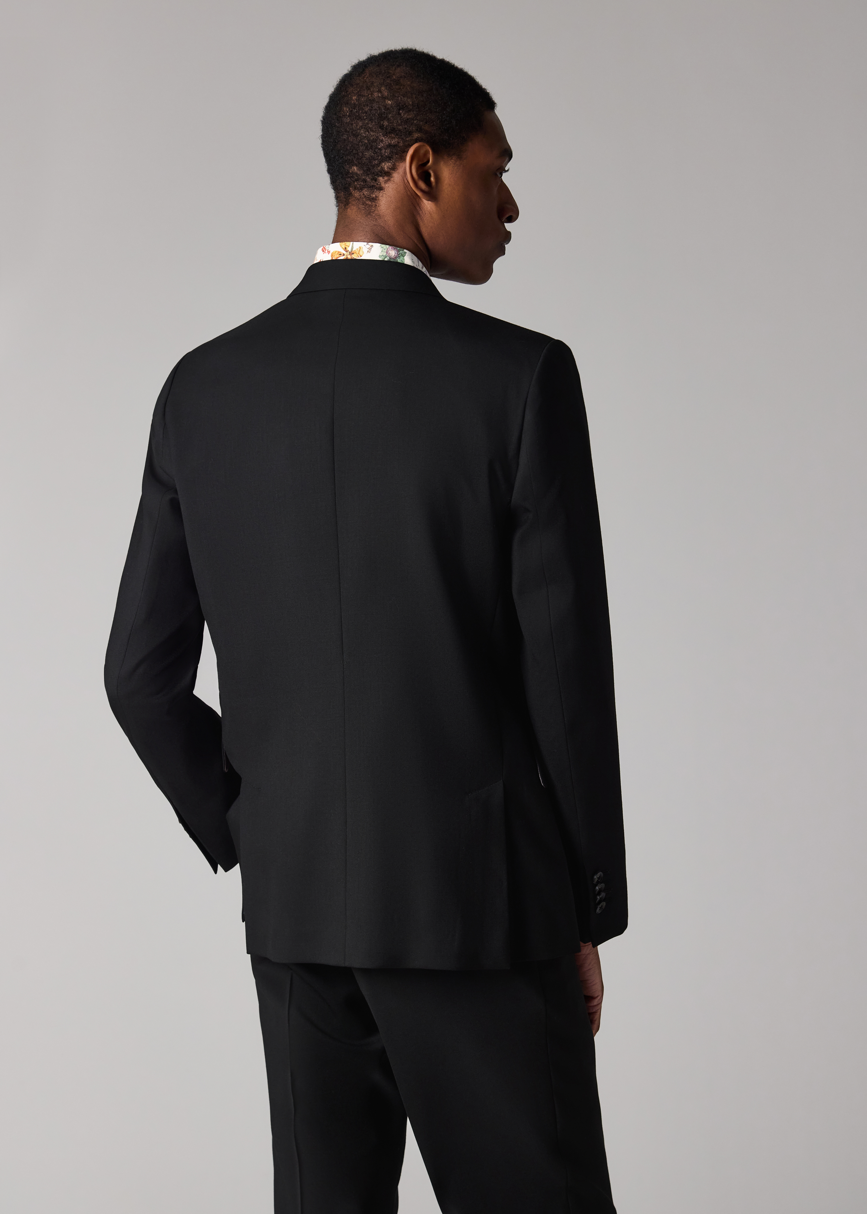 The Soho - Black Wool 'A Suit To Travel In' Two-Piece Suit thumbnail 5