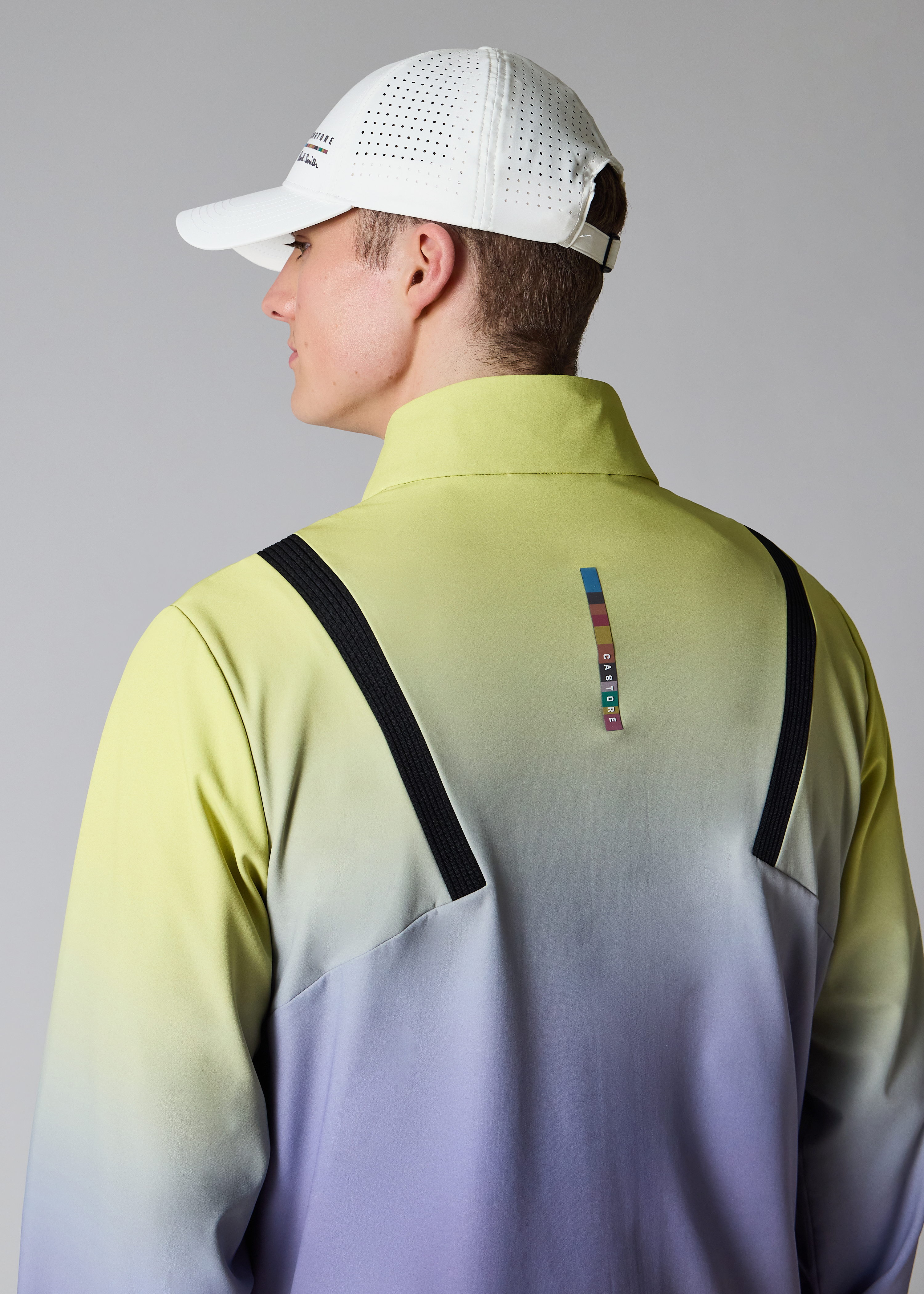 Paul Smith + Castore - Sunny Lime Performance Lightweight Jacket thumbnail 6
