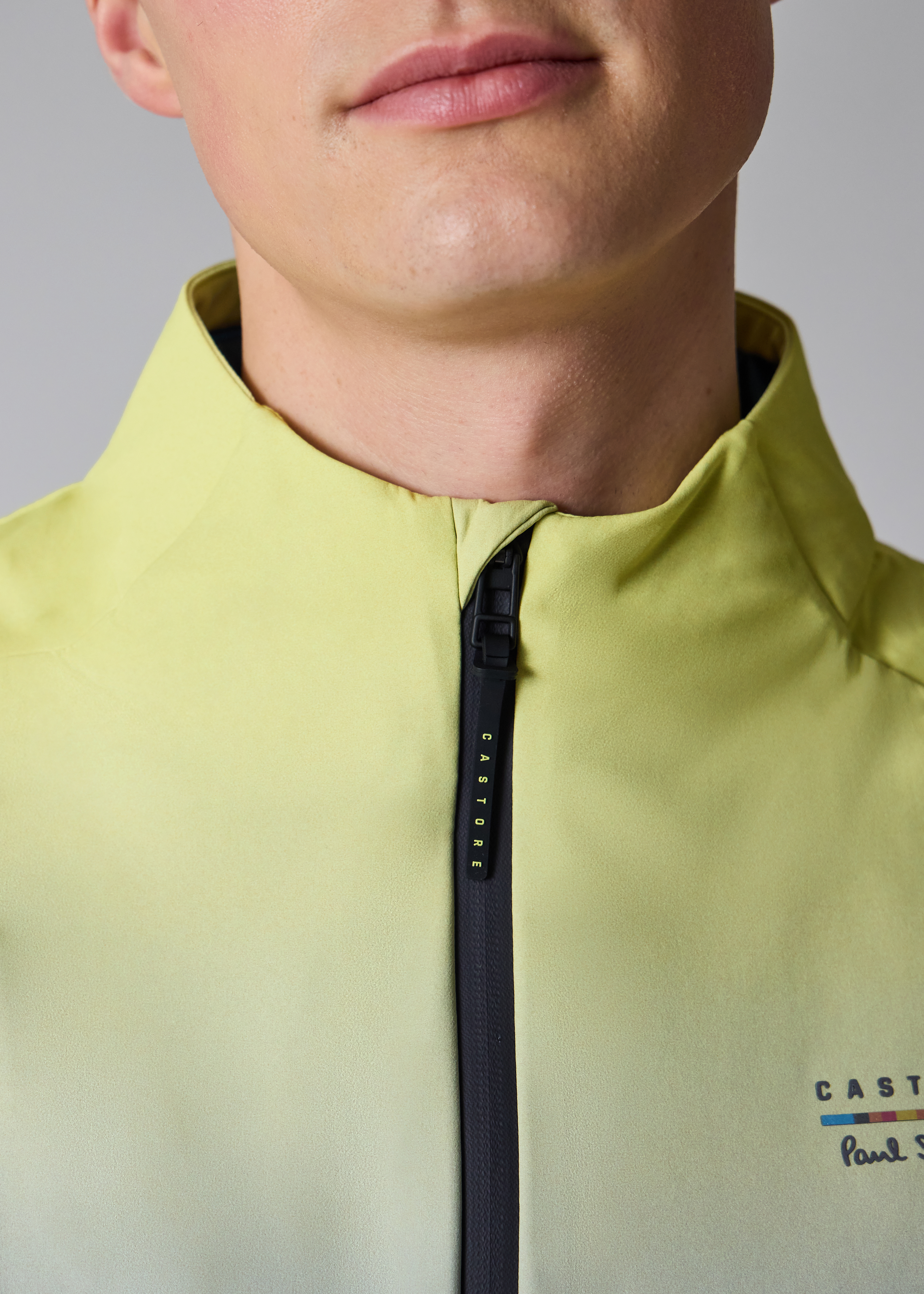 Paul Smith + Castore - Sunny Lime Performance Lightweight Jacket thumbnail 4
