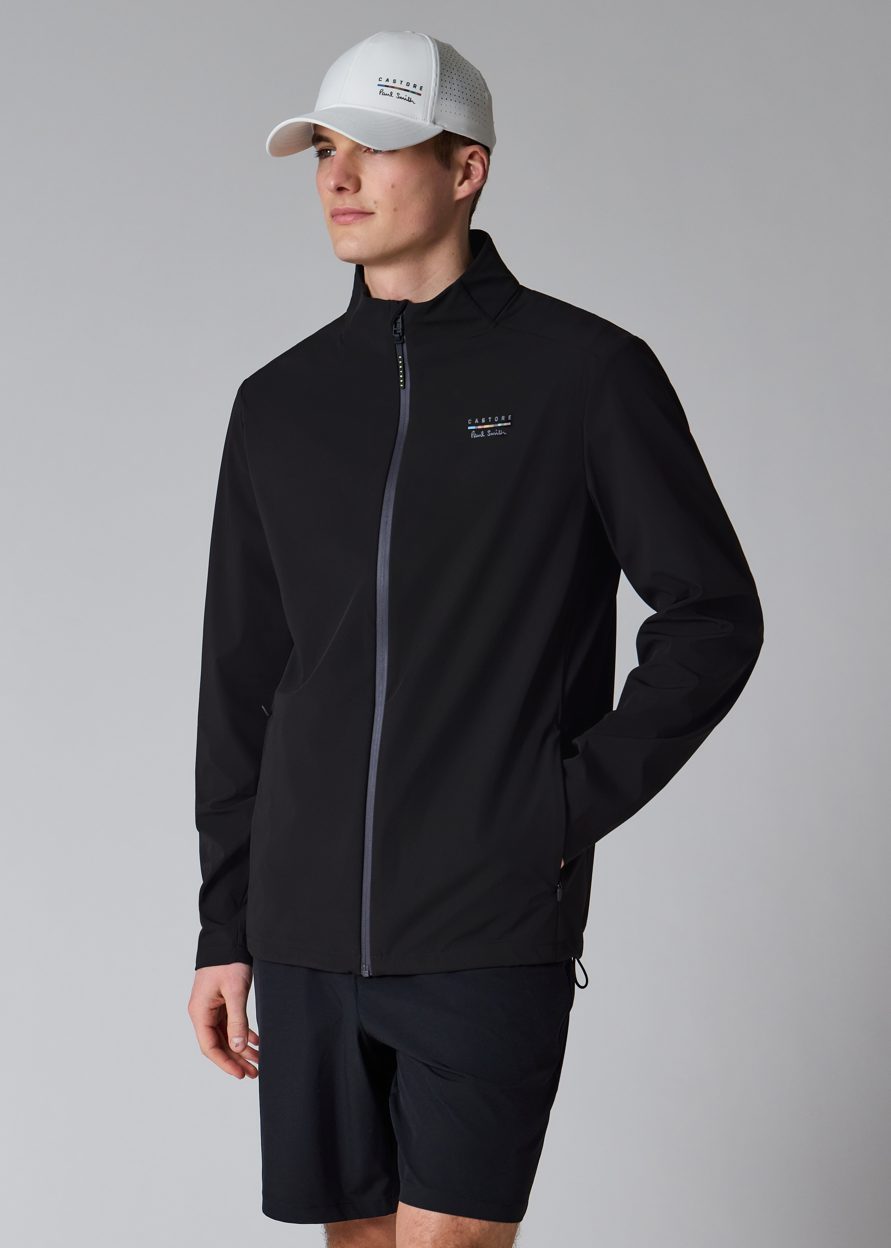 Paul Smith + Castore - Black Performance Lightweight Jacket primary image