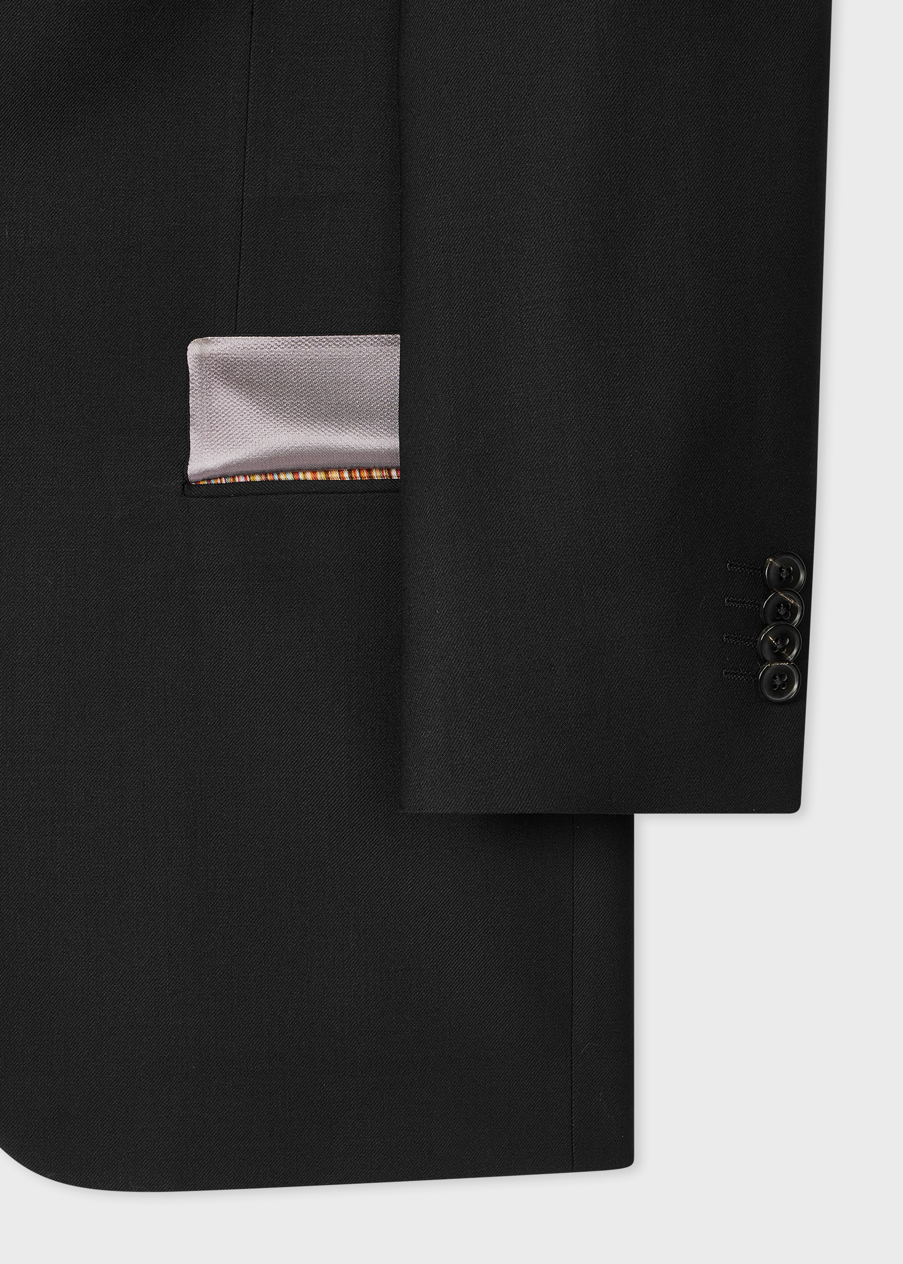 The Soho - Black Wool 'A Suit To Travel In' thumbnail 5
