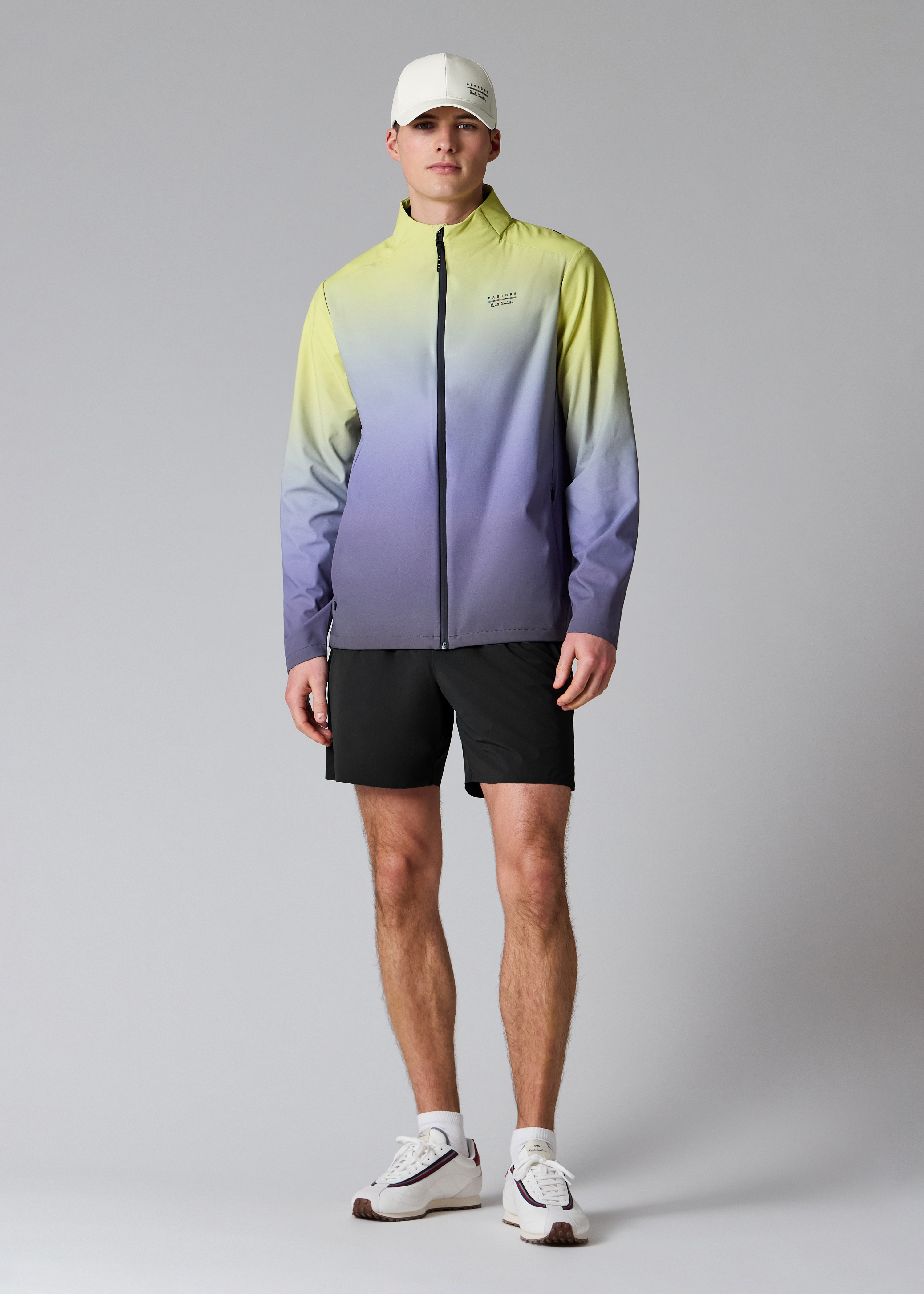 Paul Smith + Castore - Sunny Lime Performance Lightweight Jacket thumbnail 2