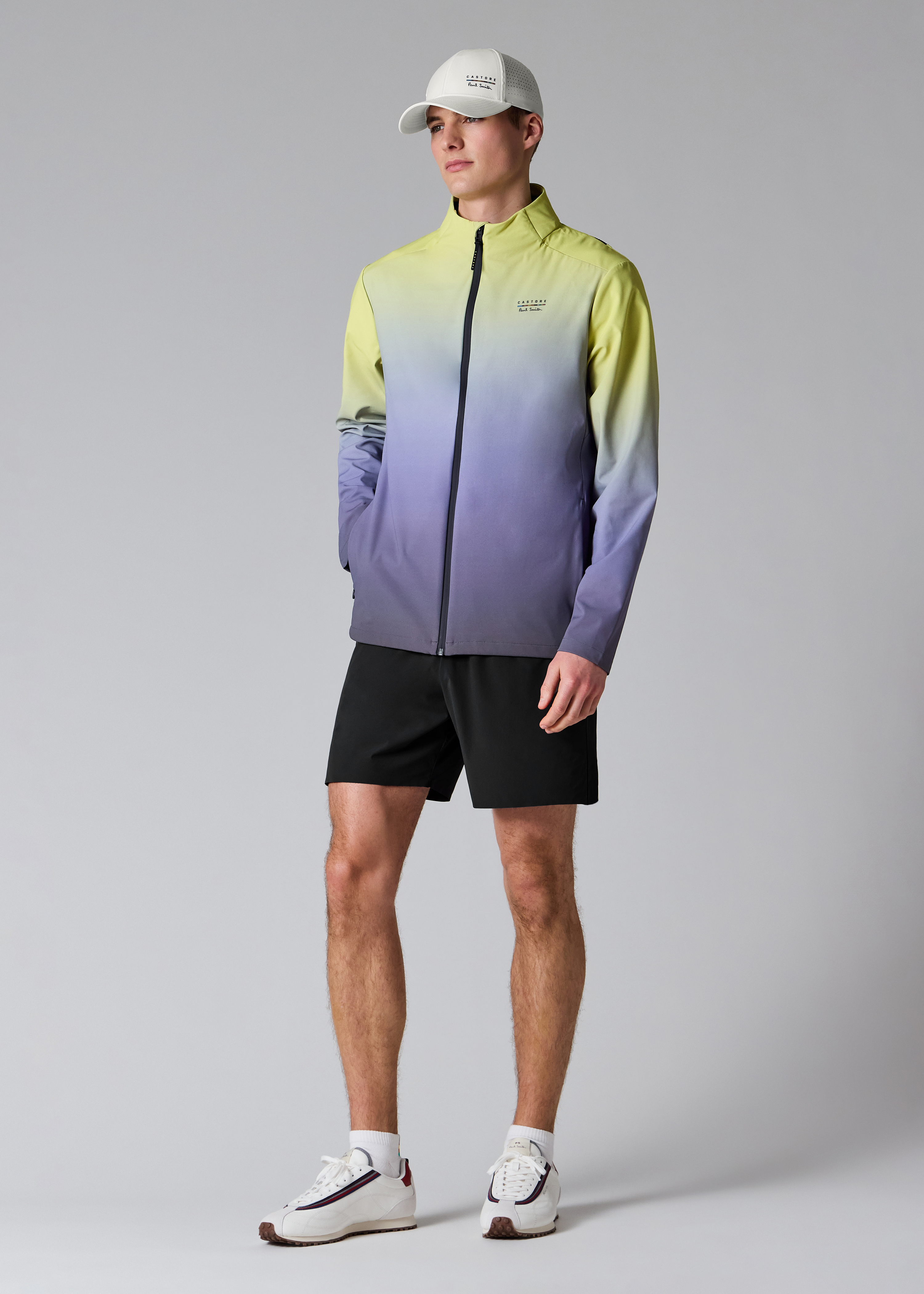 Paul Smith + Castore - Sunny Lime Performance Lightweight Jacket thumbnail 11