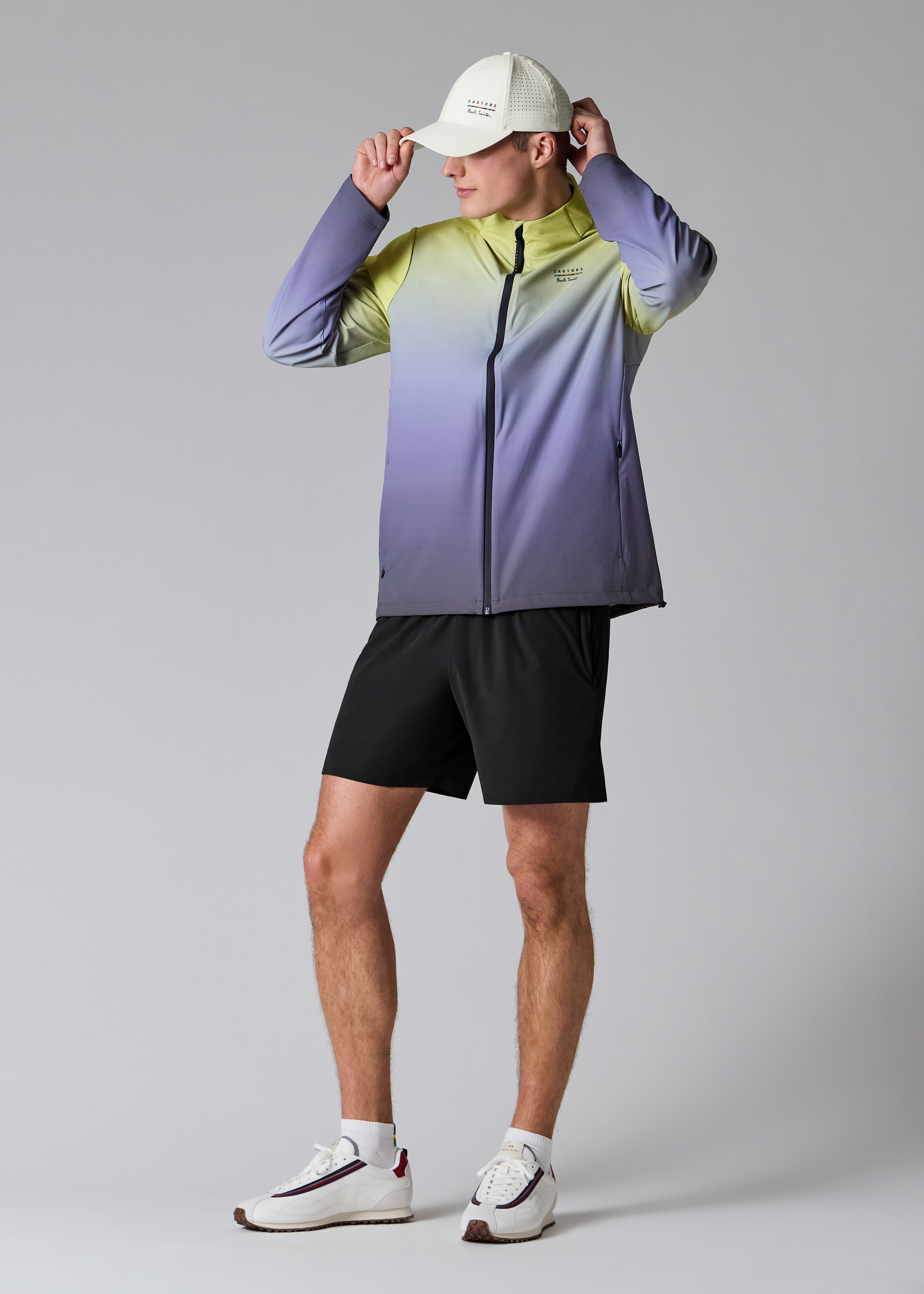 Paul Smith + Castore - Sunny Lime Performance Lightweight Jacket thumbnail 7