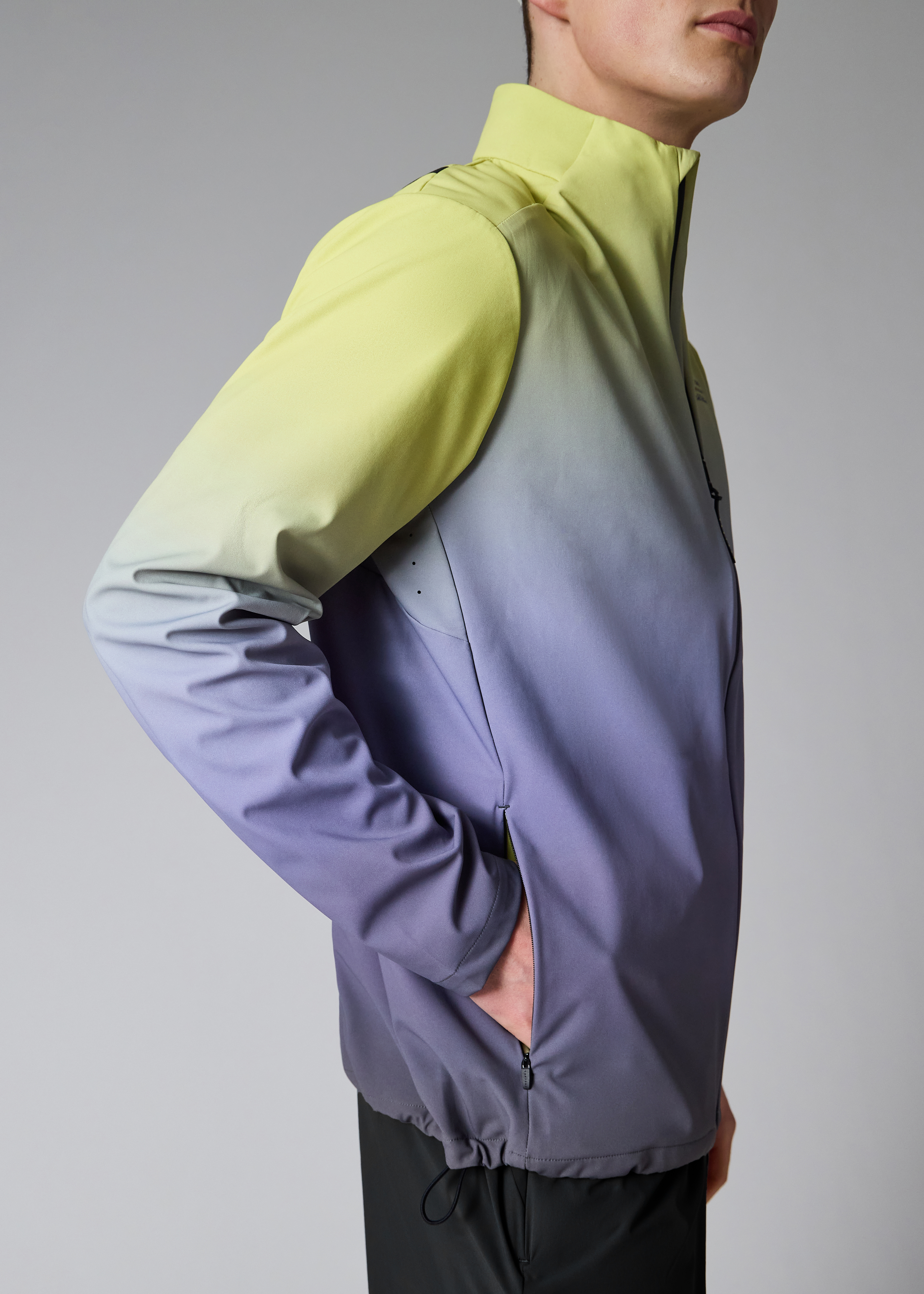 Paul Smith + Castore - Sunny Lime Performance Lightweight Jacket thumbnail 5