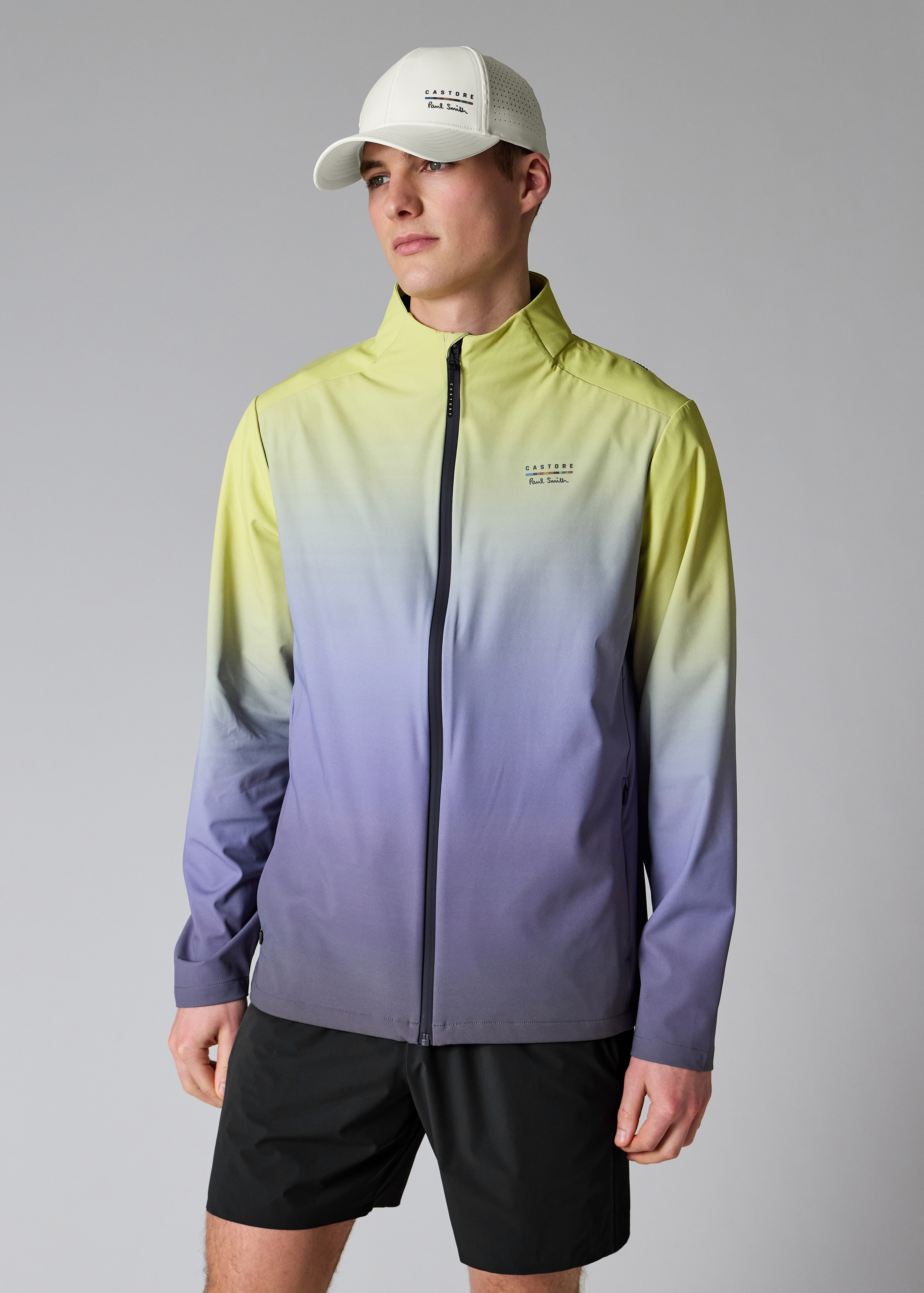 Paul Smith + Castore - Sunny Lime Performance Lightweight Jacket thumbnail 12