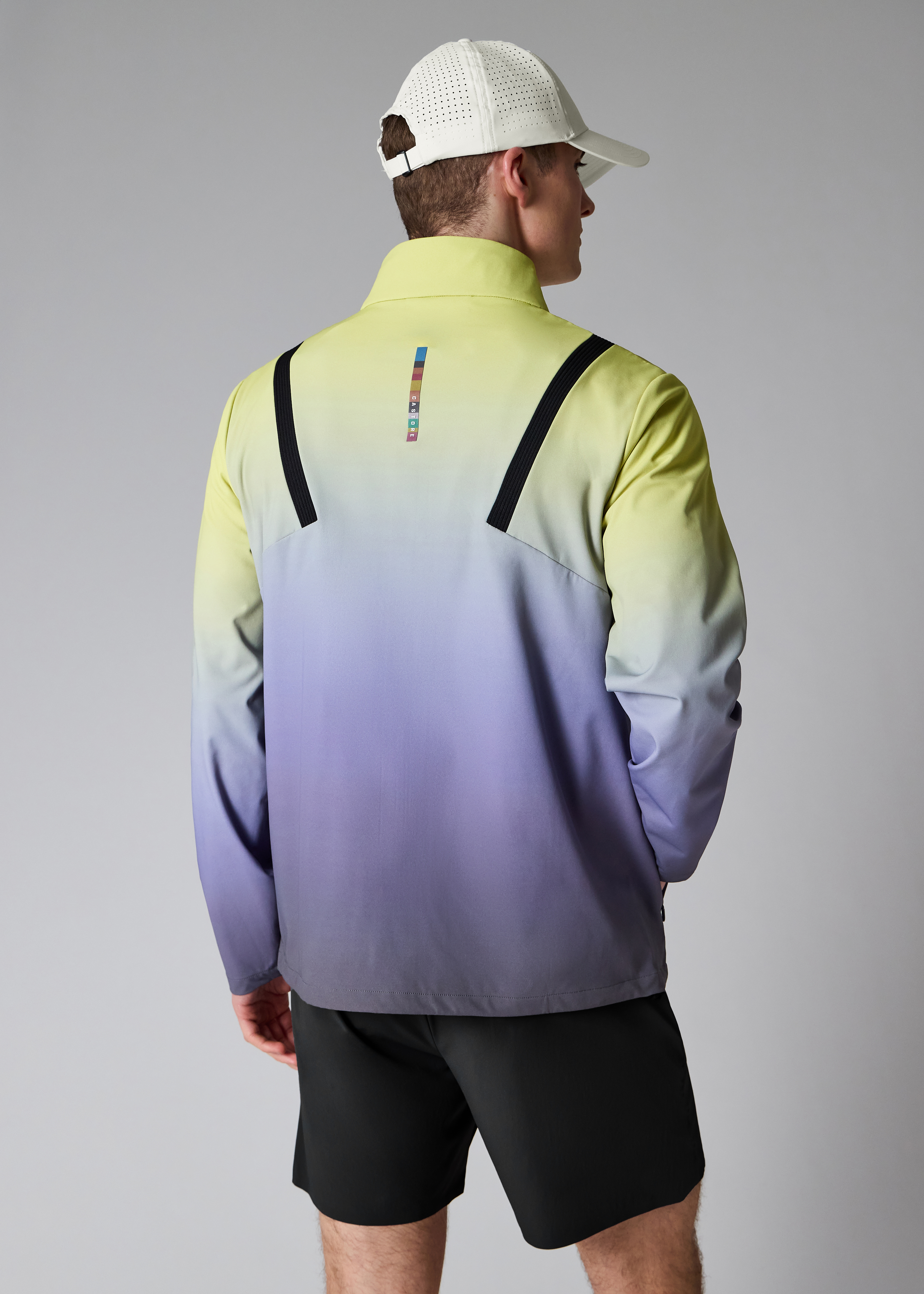 Paul Smith + Castore - Sunny Lime Performance Lightweight Jacket thumbnail 8