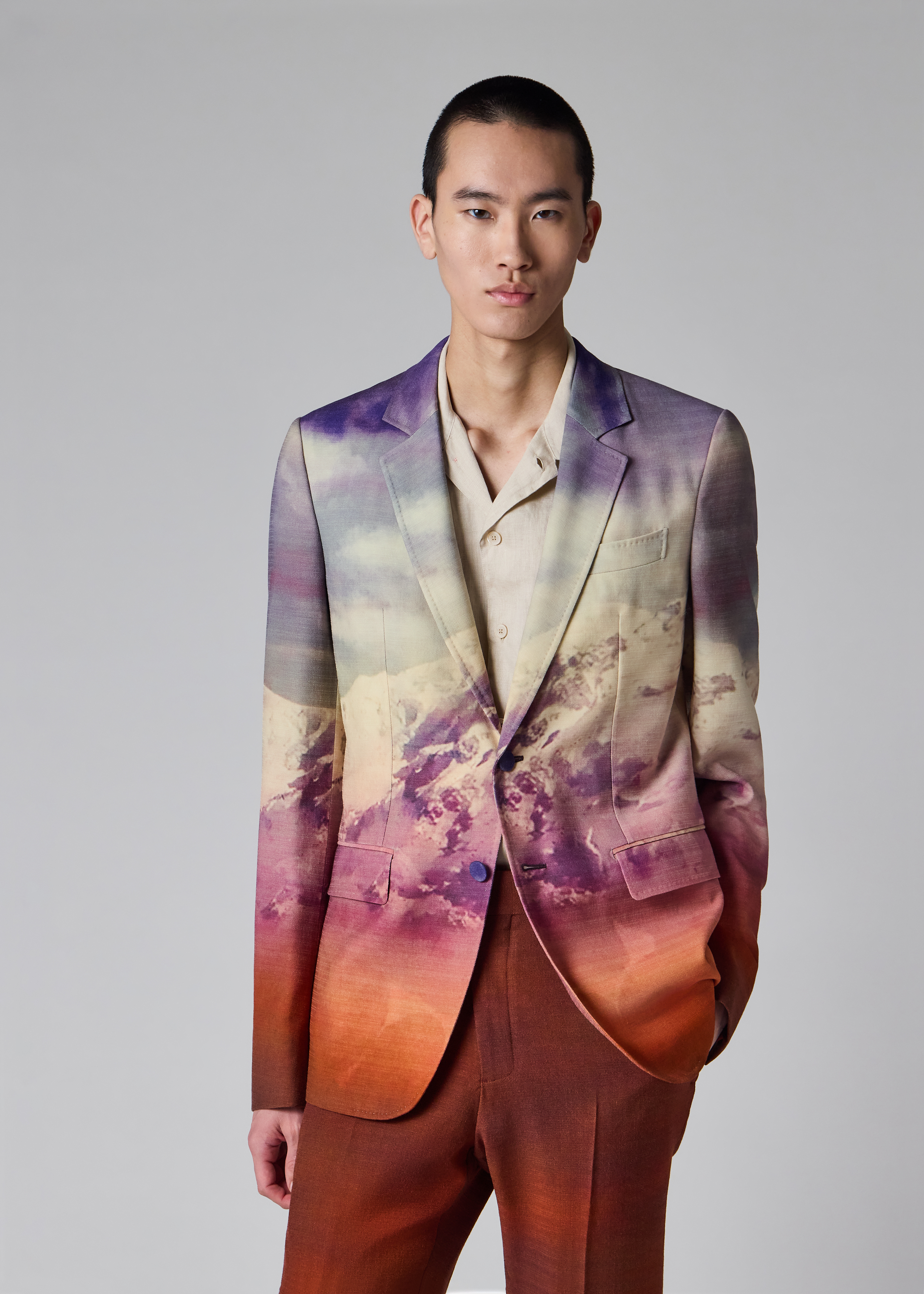 Paul Smith + Gabriela Hearst - Irving Mountain Print Blazer thumbnail 3