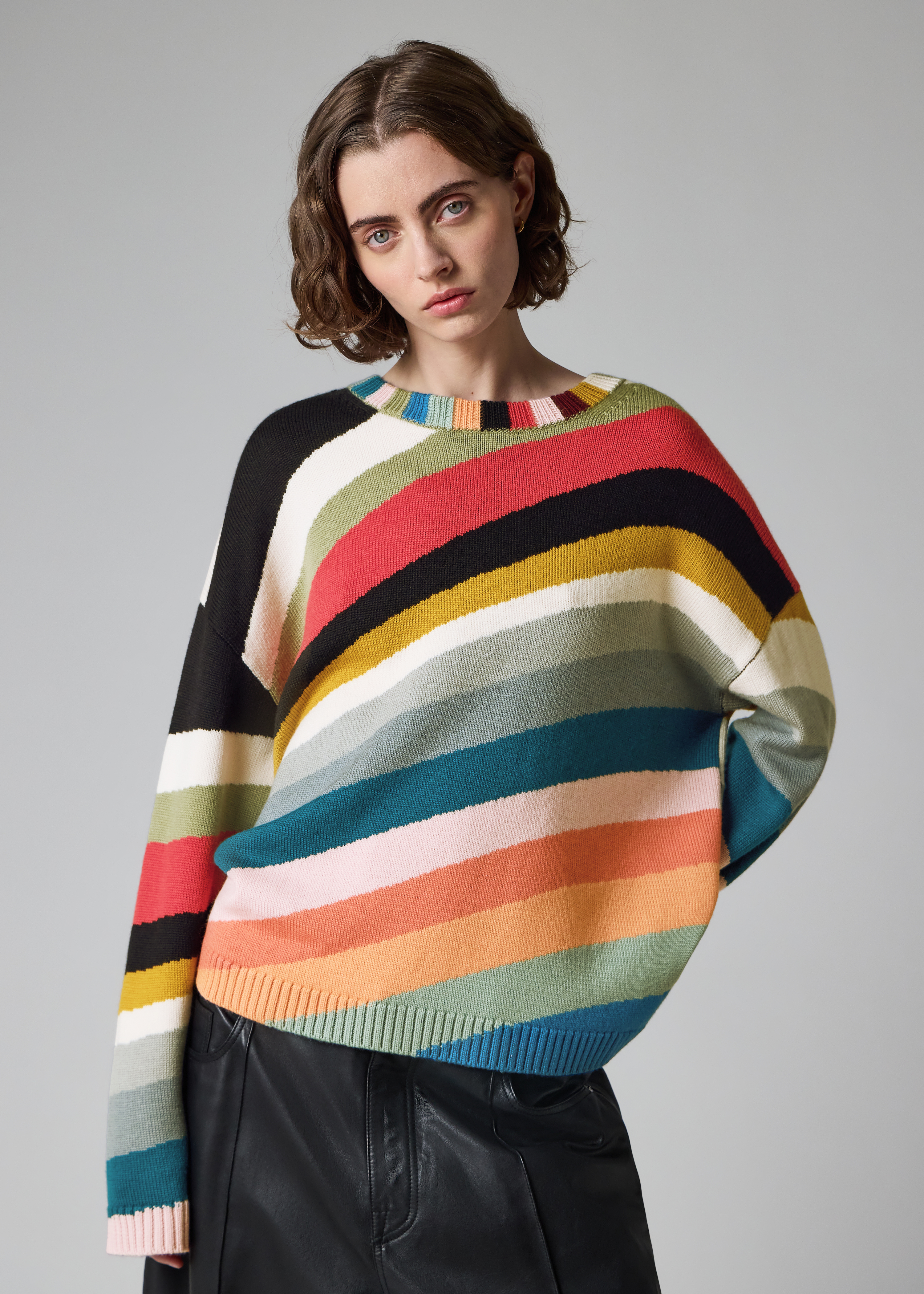Paul Smith Women's 'Swirl' Crew Neck Sweater | King's Cross