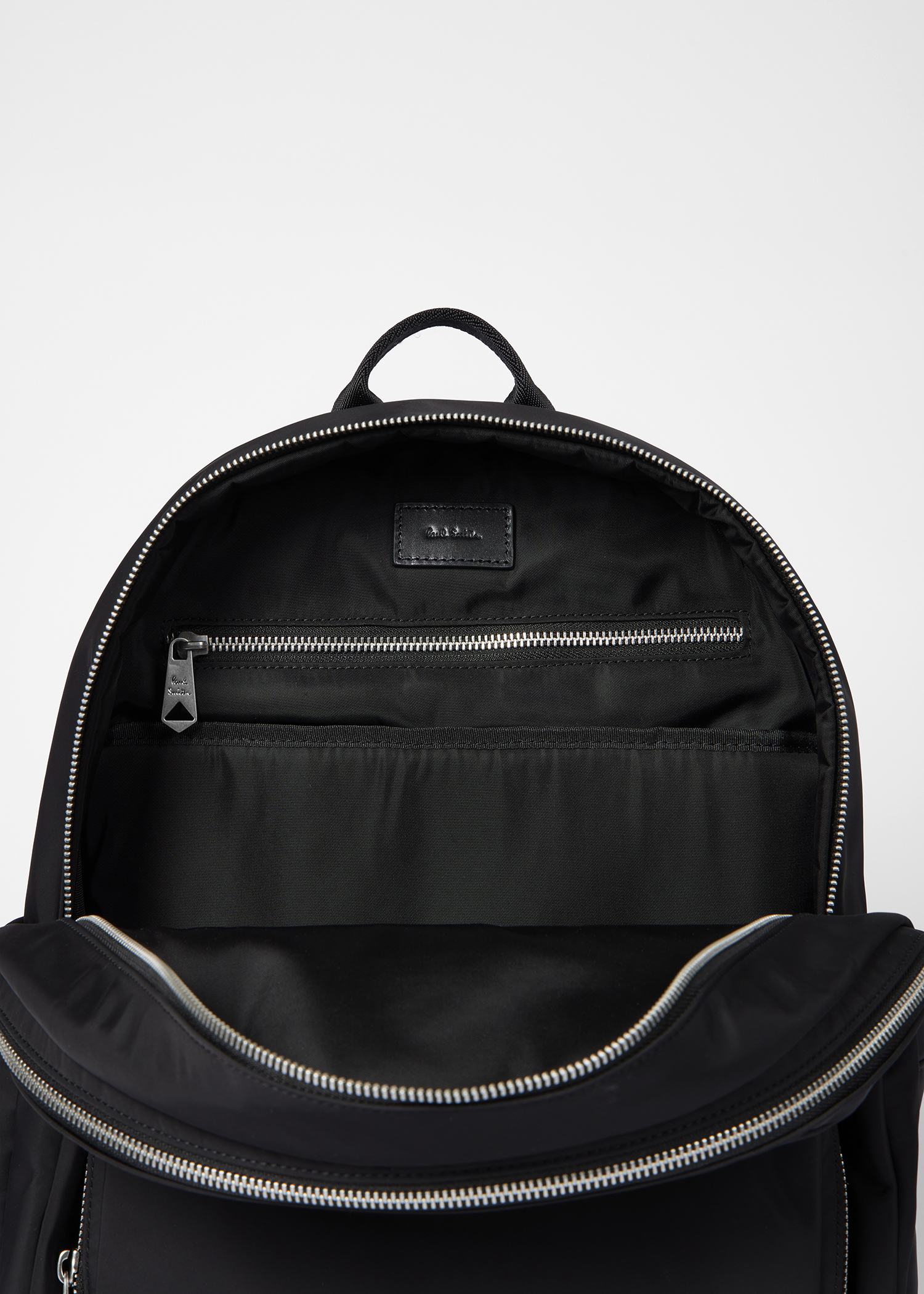 Black 'Zebra' Backpack