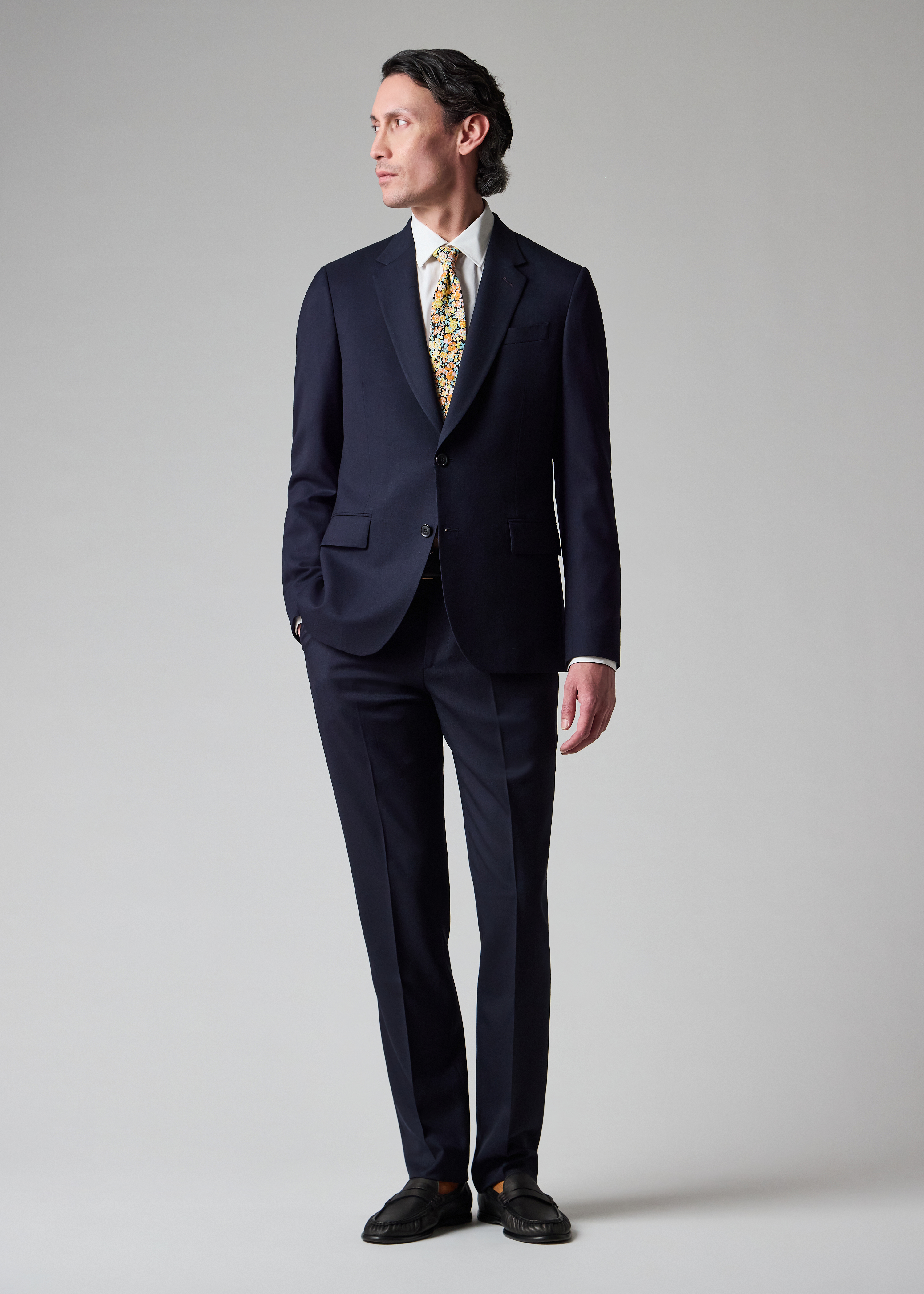 The Soho - Navy Wool 'A Suit To Travel In' thumbnail 2