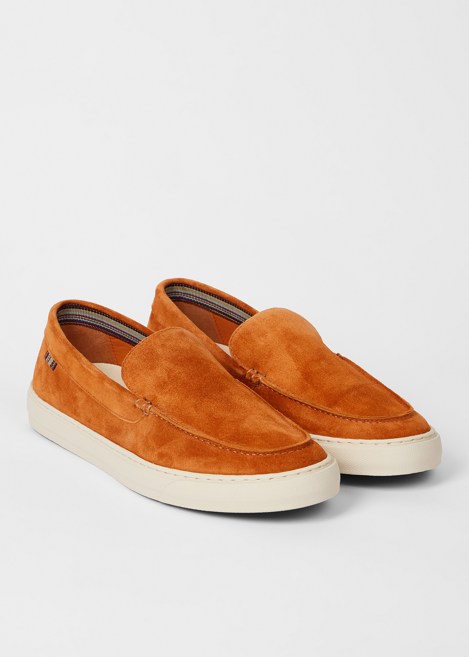 Paul Smith Suede Loafers in Sabbia Orange  - women size 41 Paul Smith Suede Buster Shoes Orange | Yards Store main image 4