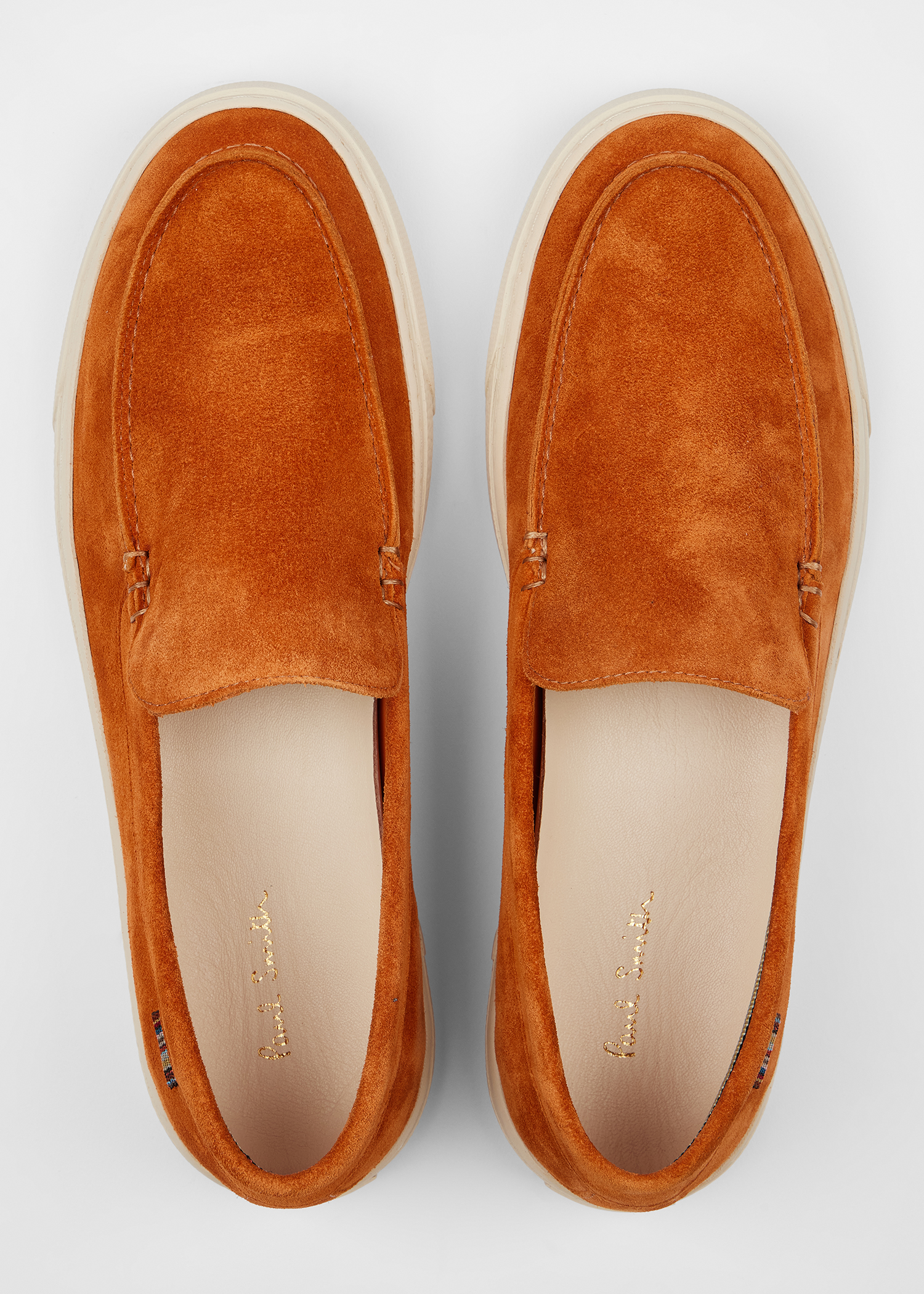 Paul Smith Suede Loafers in Sabbia Orange  - women size 41 Paul Smith Suede Buster Shoes Orange | Yards Store main image 2