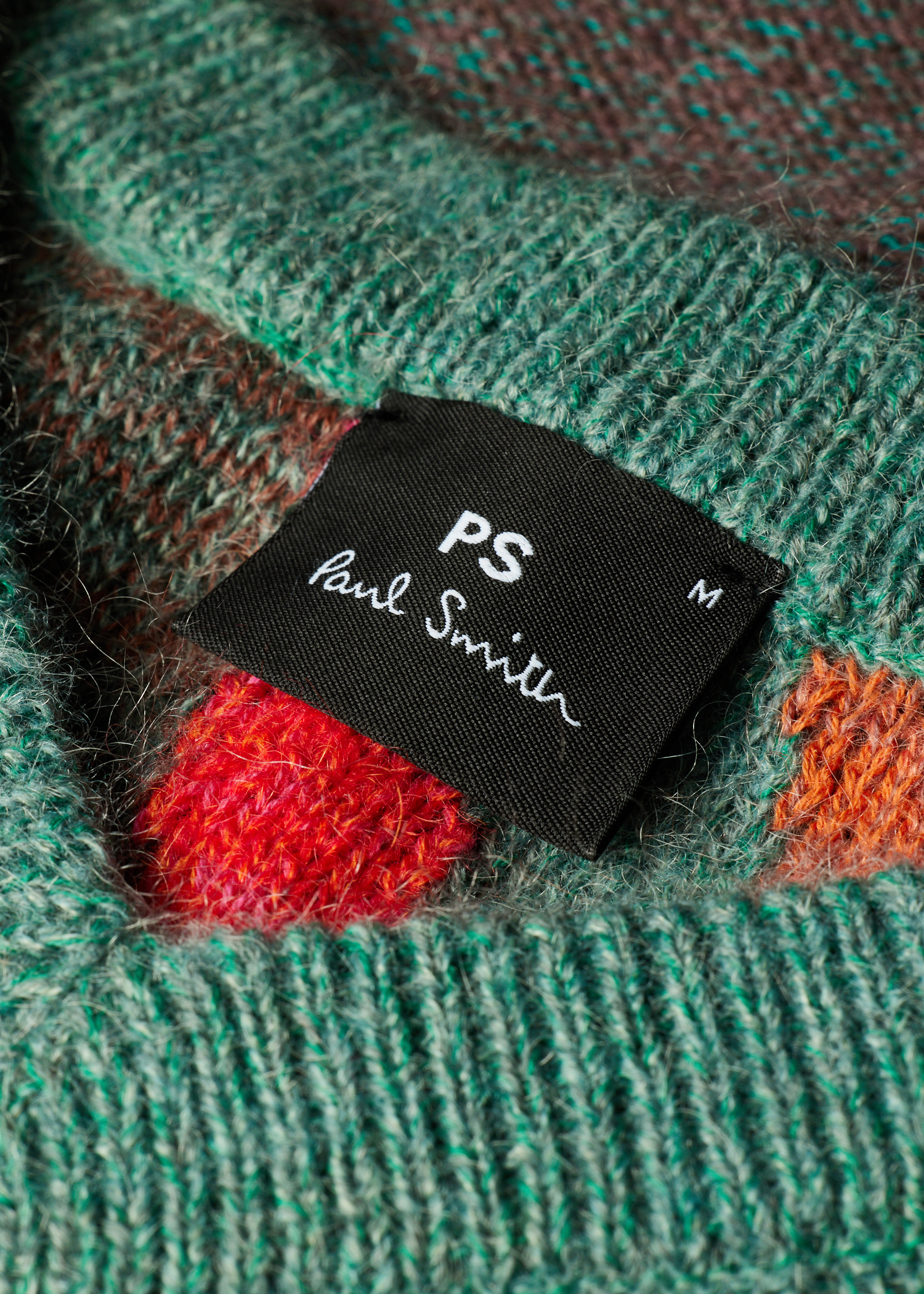 Men's 'Glitch Floral' Cotton-Mohair Knitted Vest
