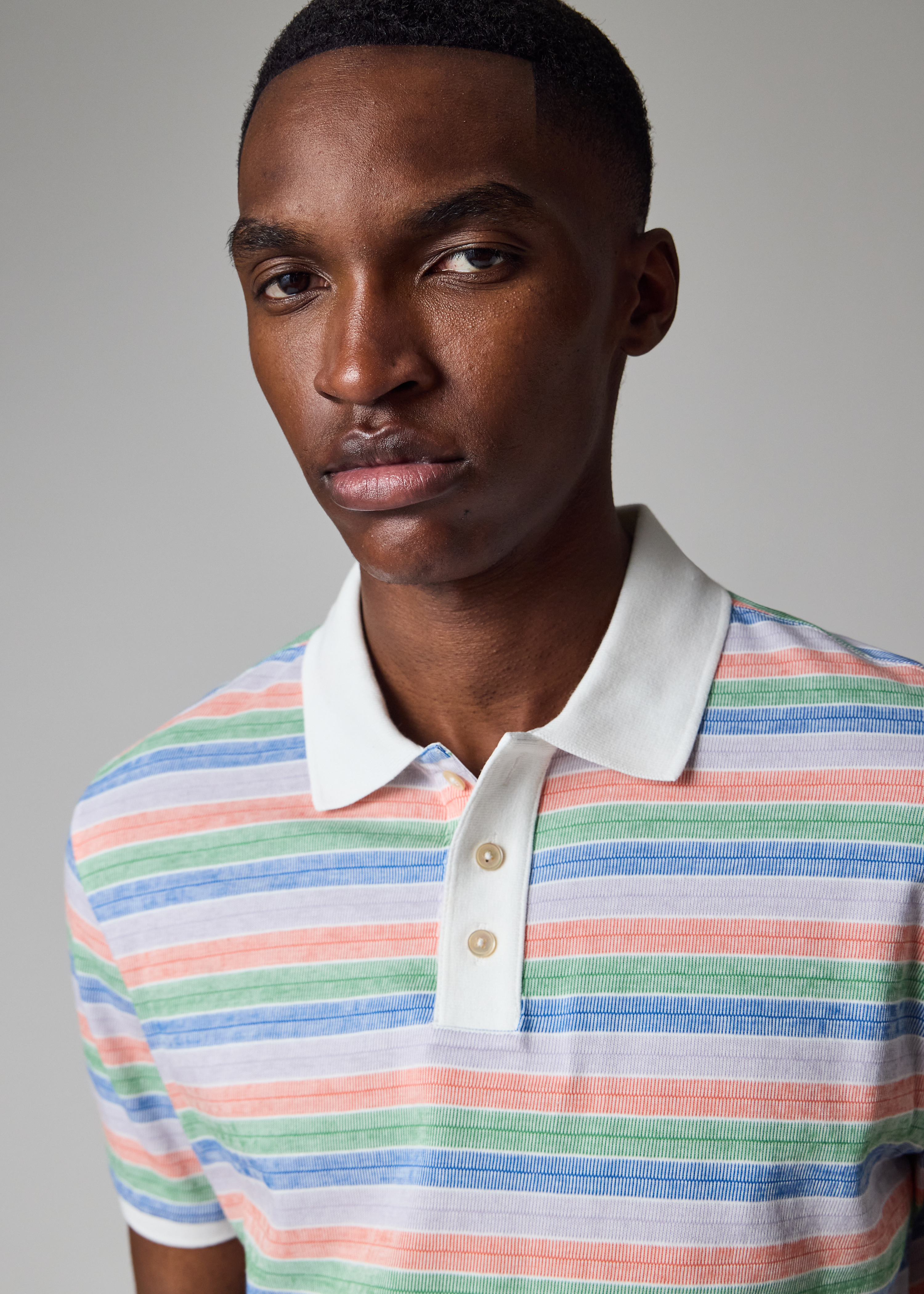 UNIQLO DRY Piqué Polo Shirt (Stripe | King's Cross