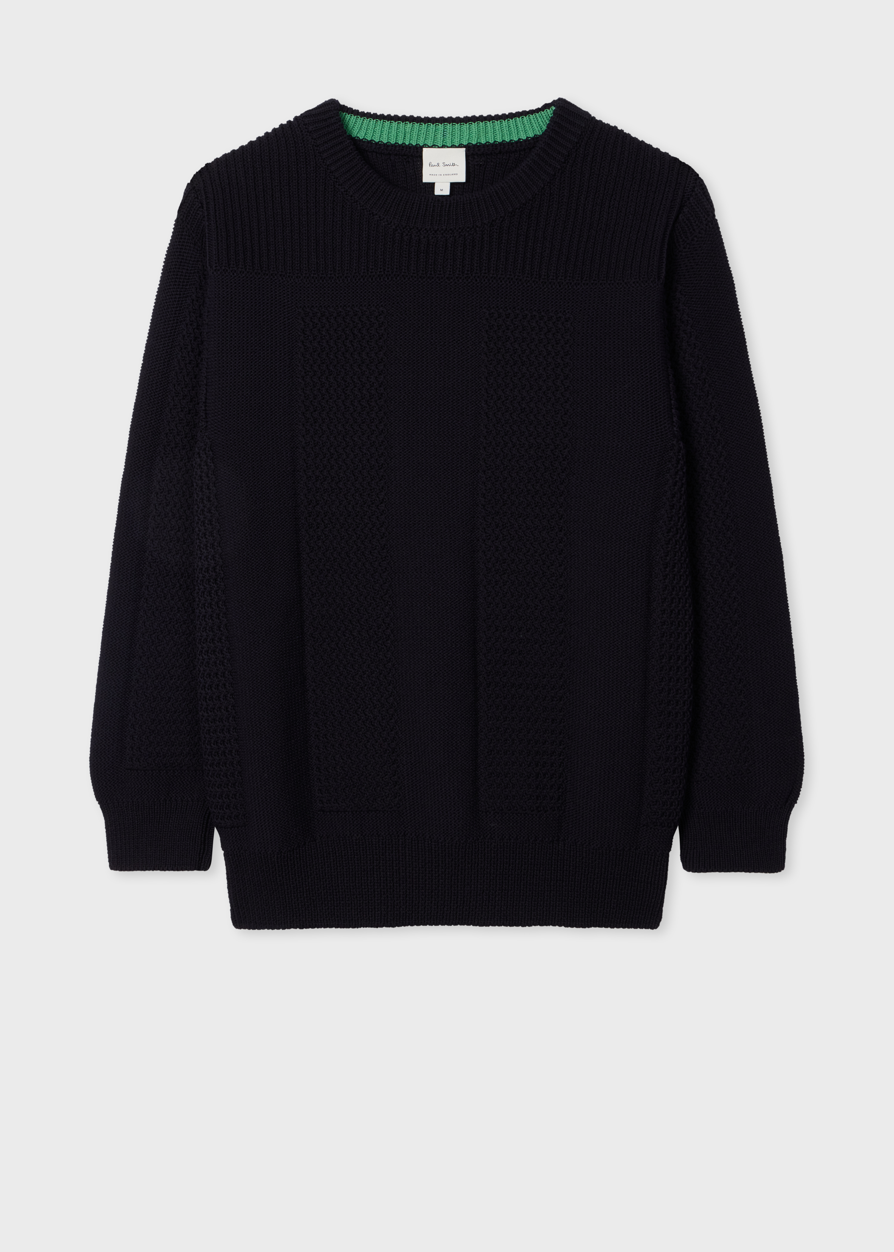 Paul Smith Navy Cotton 'Signature Stripe' Sweater | King's Cross