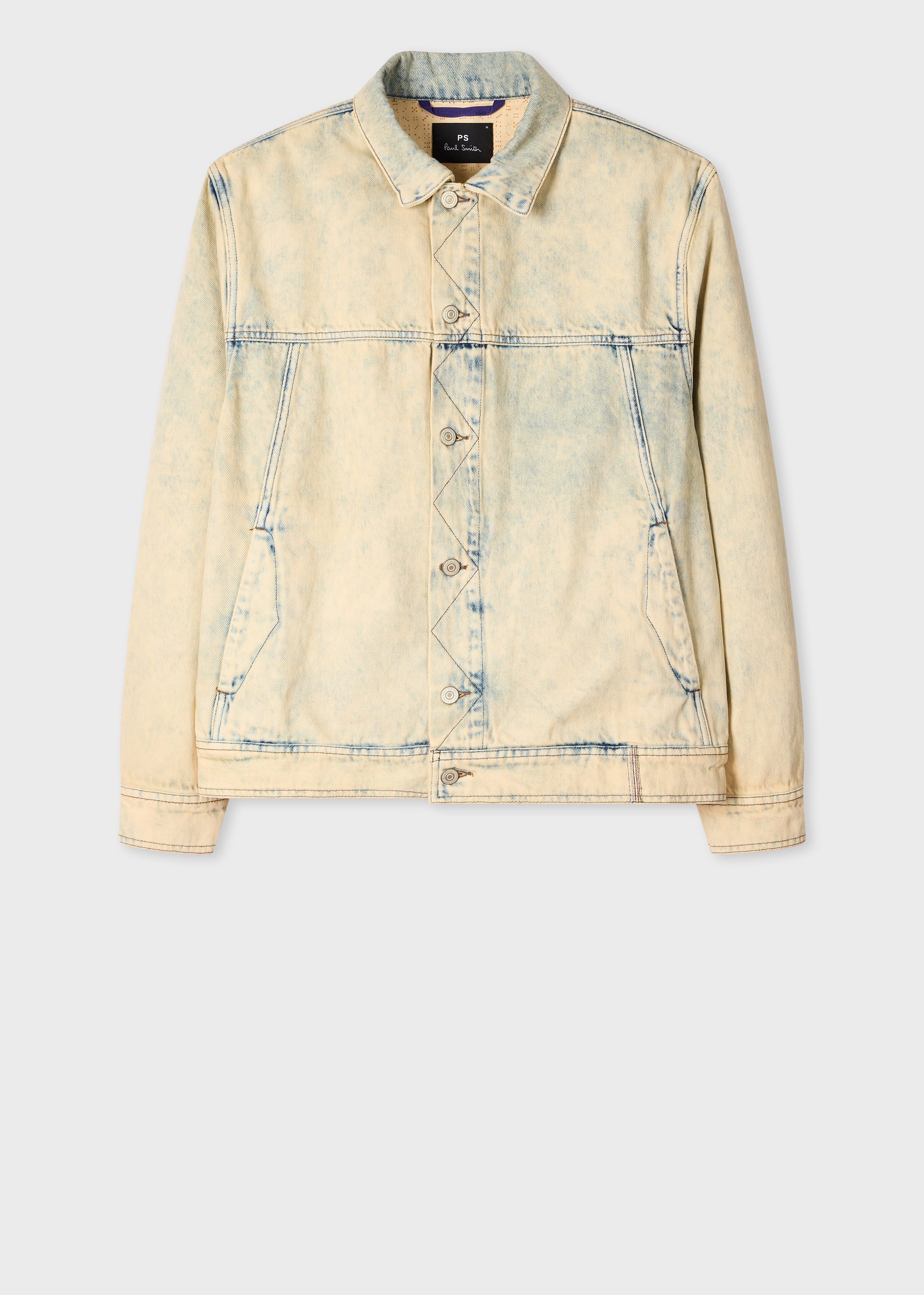 PS Paul Smith Bleach-Wash Denim Jacket | King's Cross