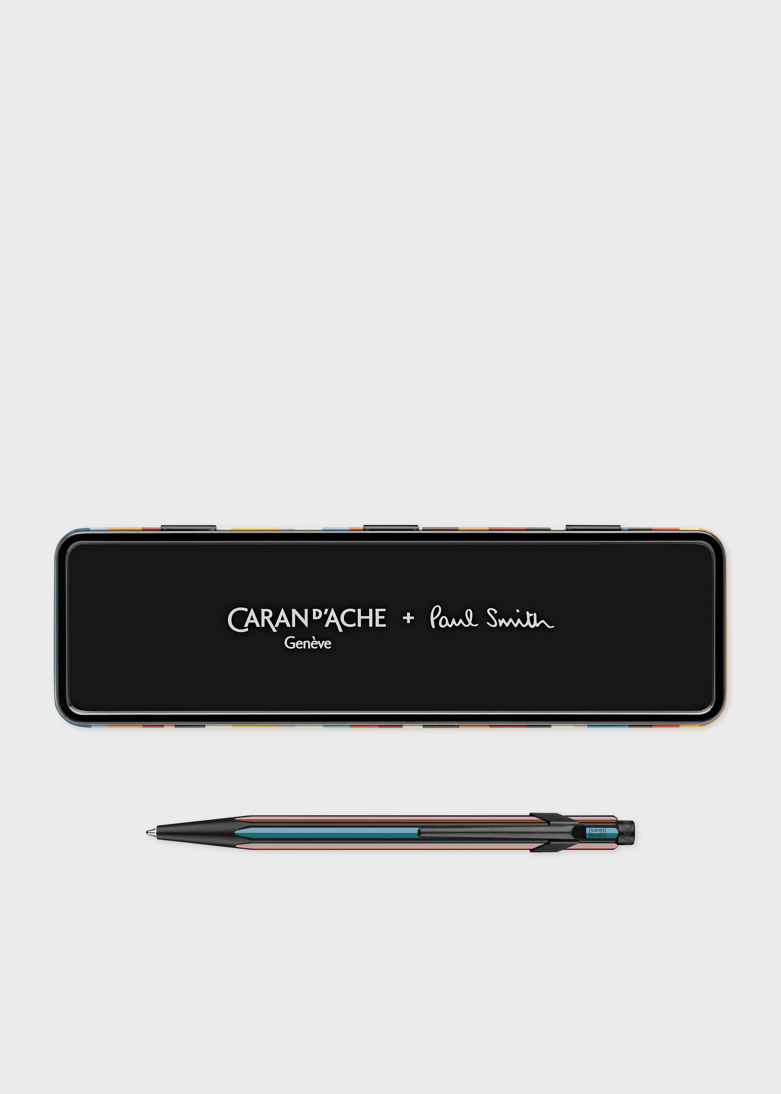 Caran d'Ache + Paul Smith - 849 Black 'Signature Stripe' Ballpoint Pen