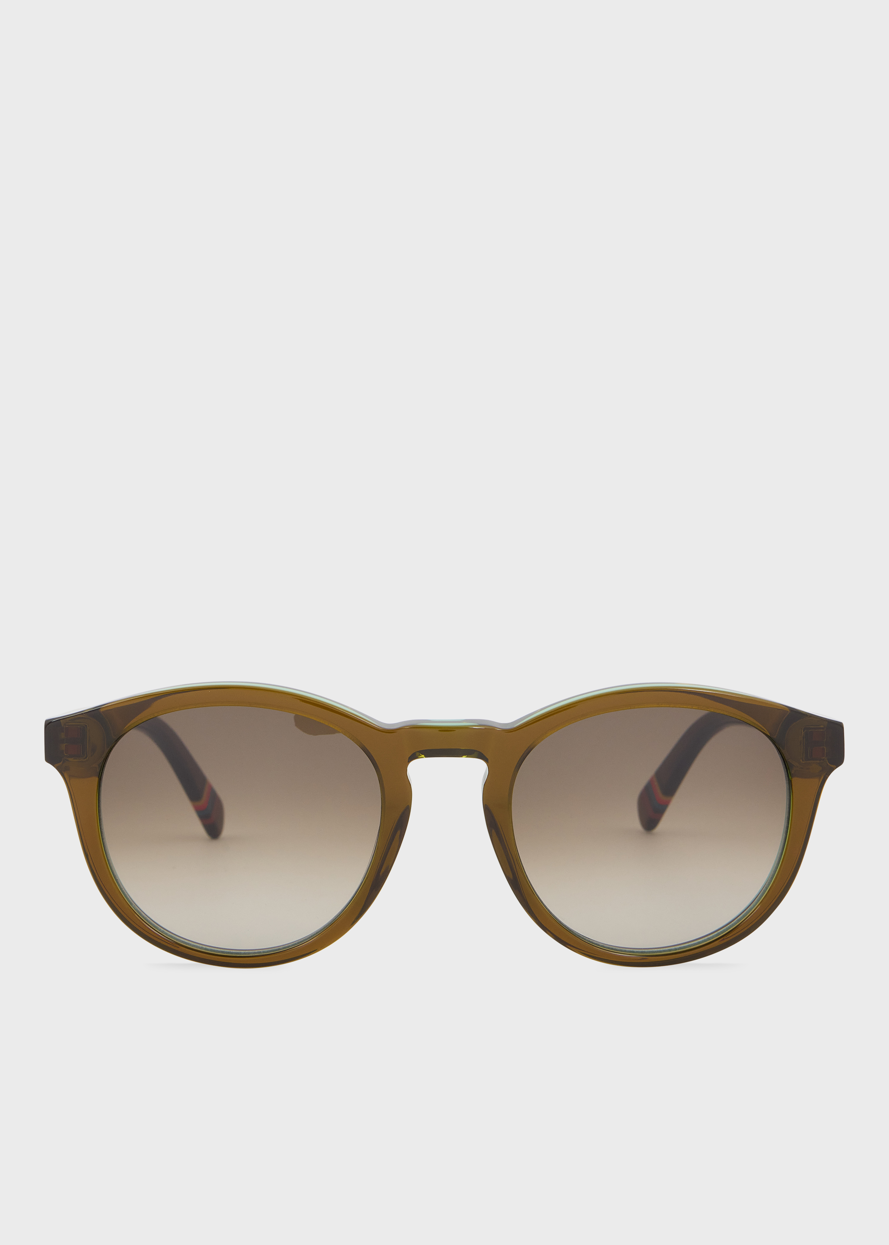 Paul Smith Tortoiseshell Brown/Green Lens Round Sunglasses Paul Smith Sunglasses Tortoise - Etsy main image 2