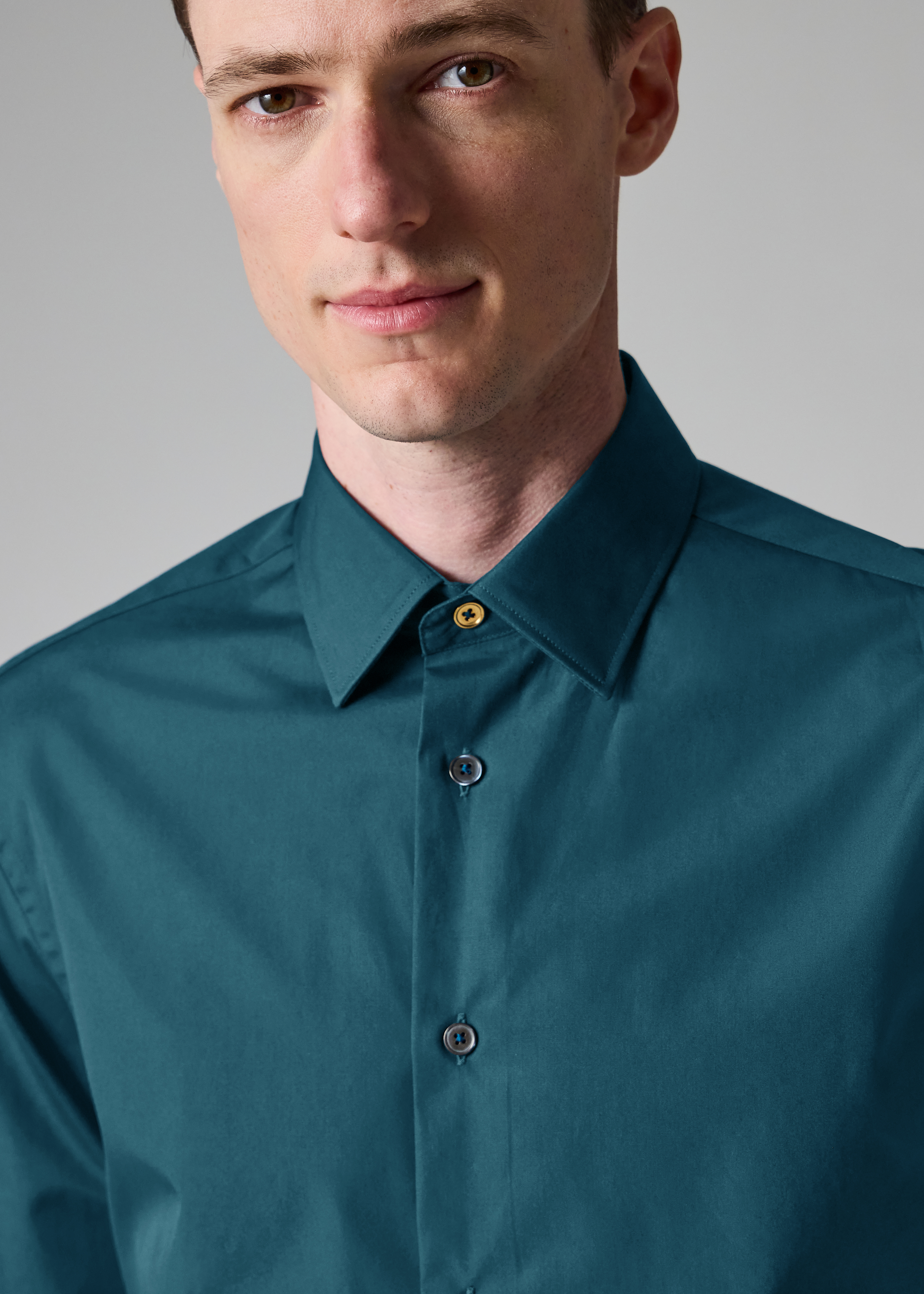 dress shirts london uk THE SAVILE ROW COMPANY LONDON Men's Classic Fit Cotton Poplin Long Sleeve  Formal Dress Shirt