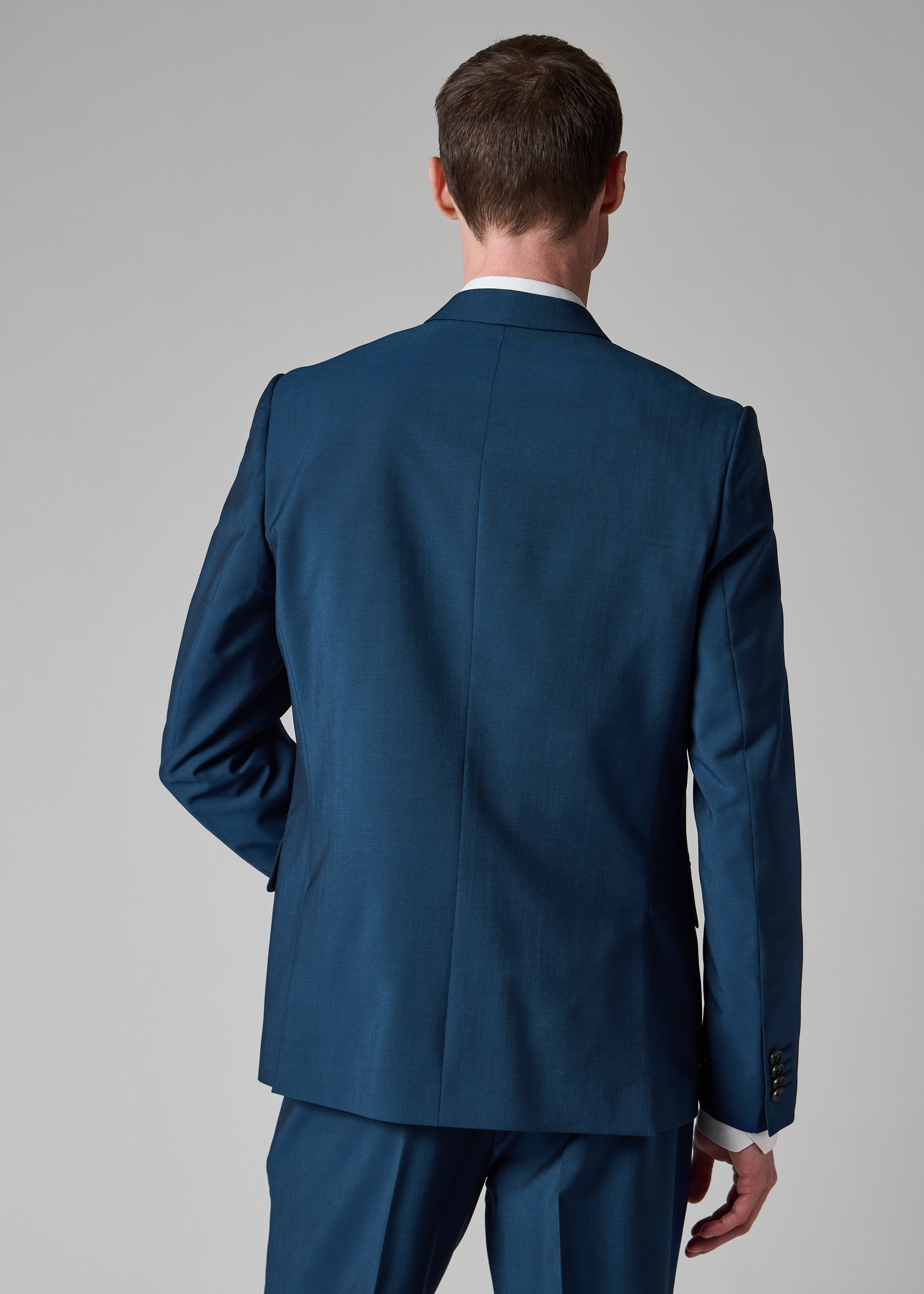 The Soho - Indigo Wool-Mohair Three-Piece Suit thumbnail 9