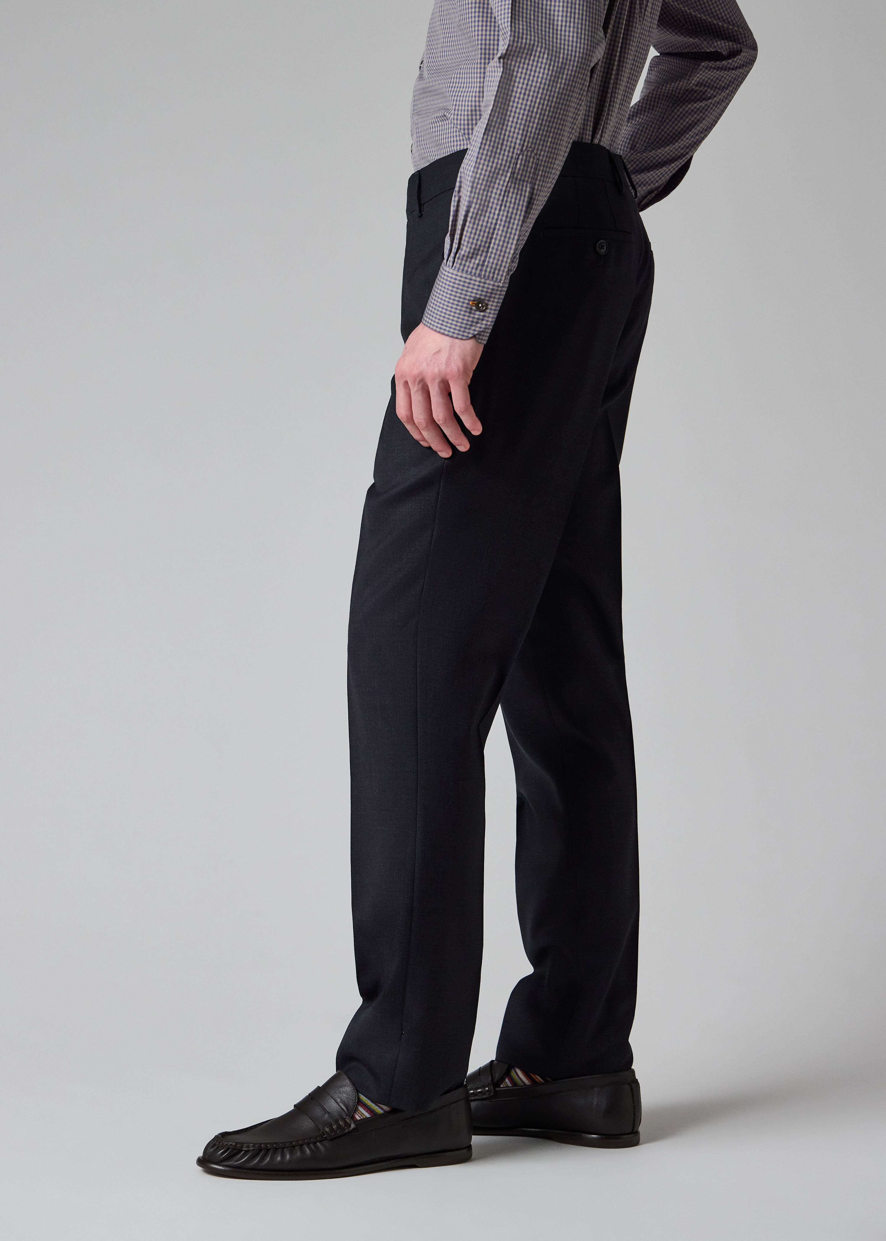 The Soho - Charcoal Wool 'A Suit To Travel In' thumbnail 11