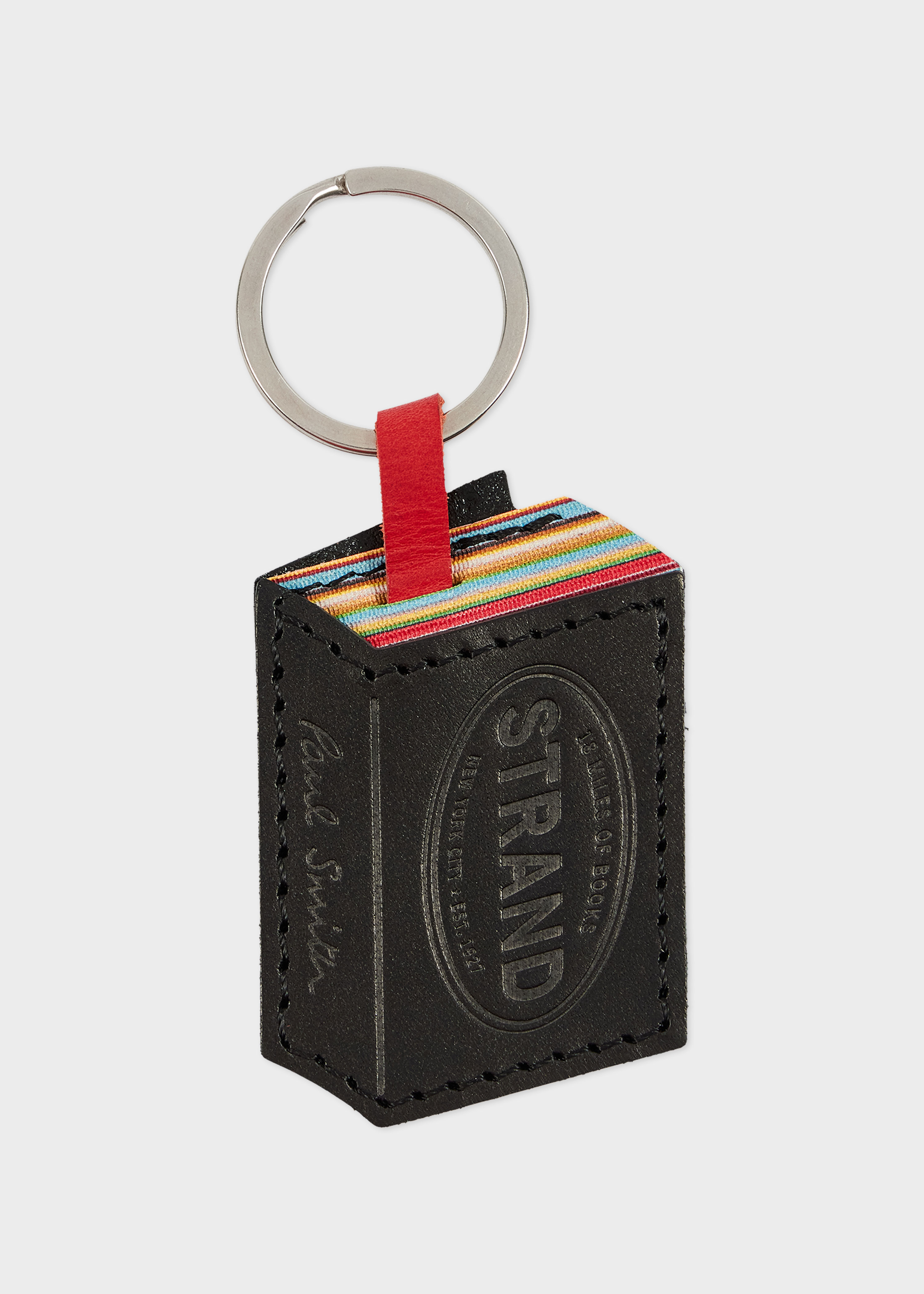 Paul Smith + Strand Leather Book Keyring Paul Smith