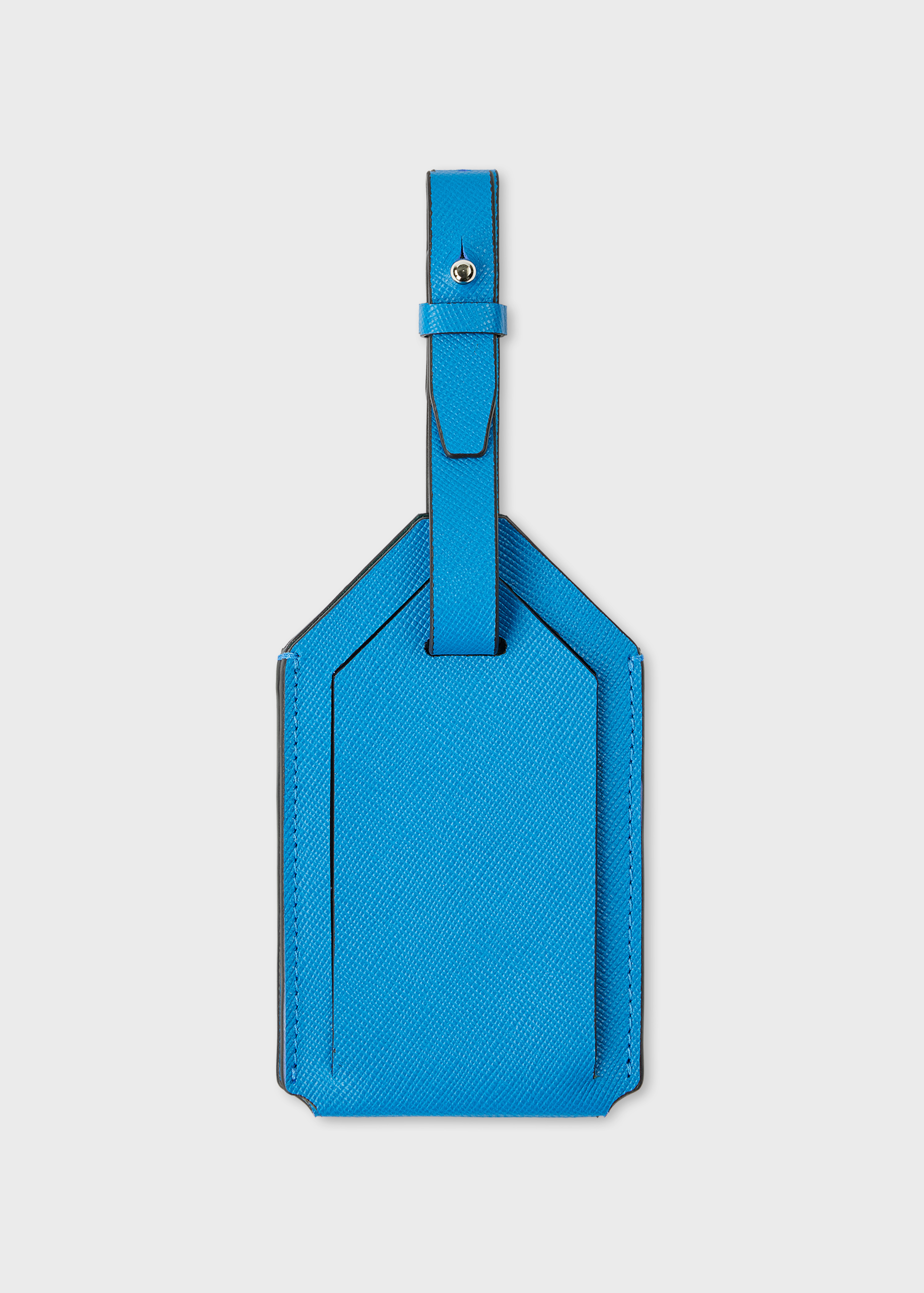 旅行かばん・小分けバッグ Paul Smith LEATHER LUGGAGE TAG Bright Blue Leather Luggage Tag Paul Smith