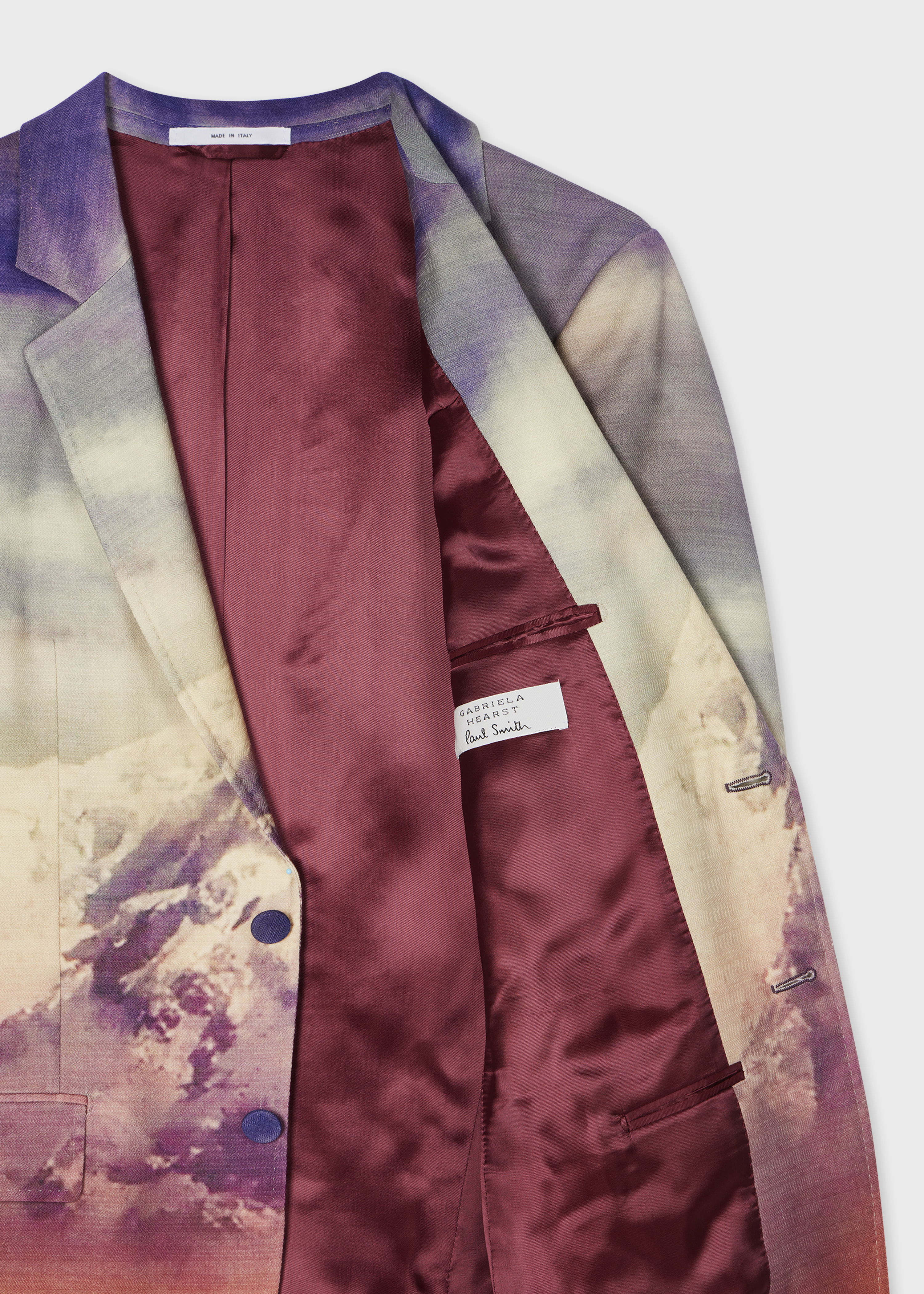 Paul Smith + Gabriela Hearst - Irving Mountain Print Blazer thumbnail 2